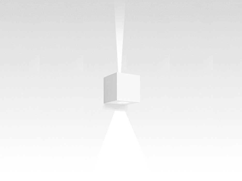 Artemide Effetto White Square Wall Sconce