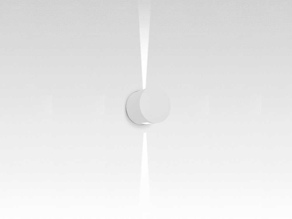 Artemide Effetto White Round Wall Sconce