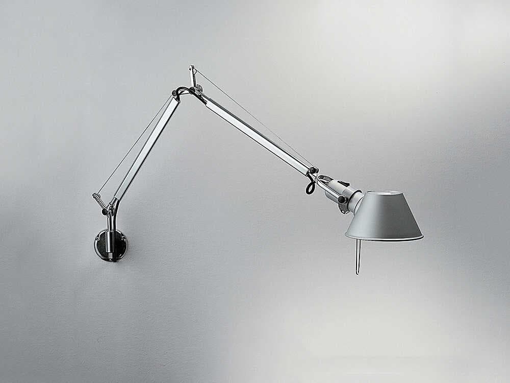 Artemide Tolomeo Mini Aluminum Steel Swing Wall Sconce