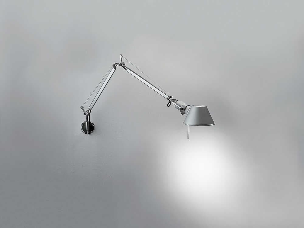 Artemide Tolomeo Micro Aluminum Steel Swing Wall Sconce