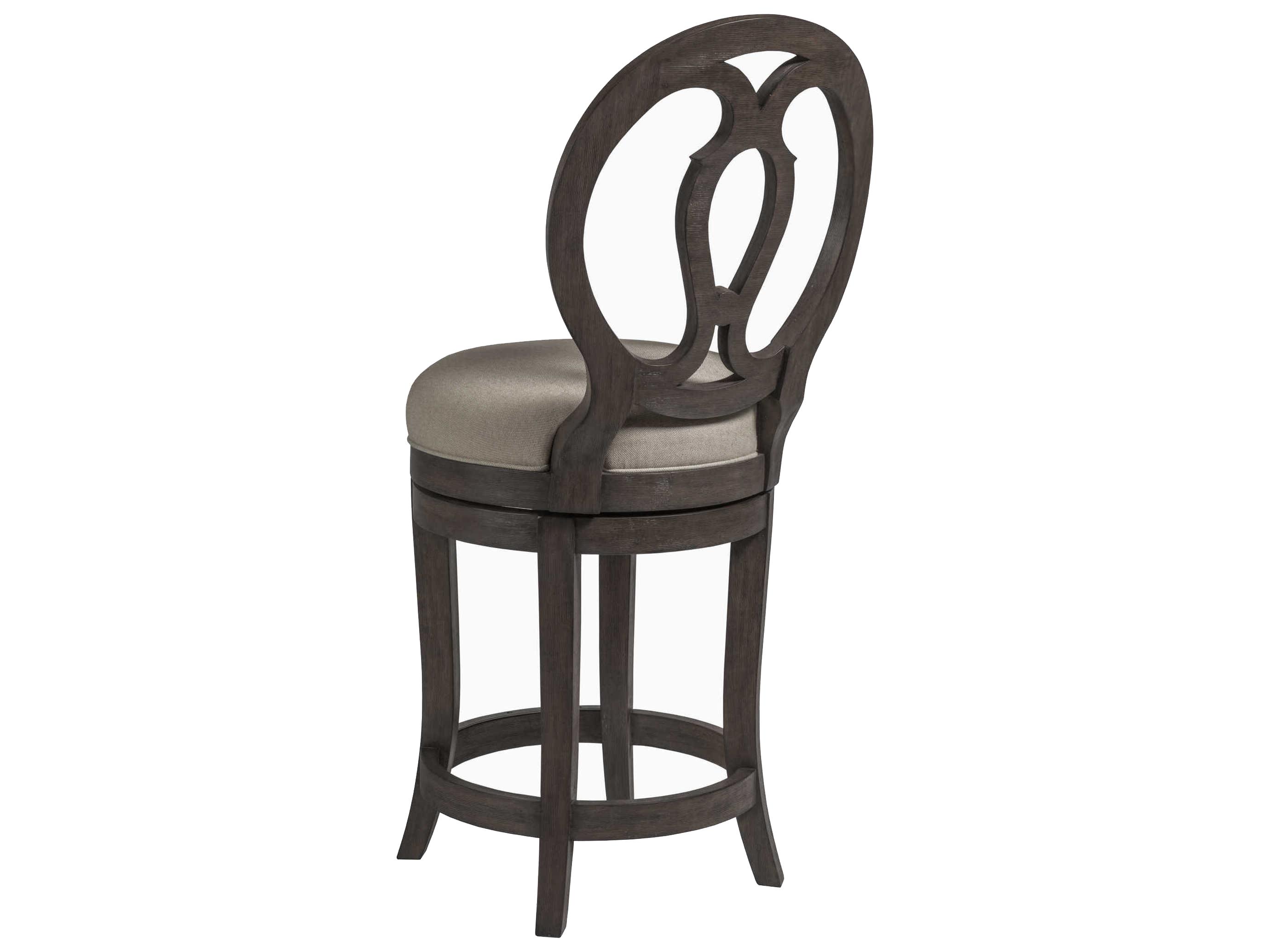 Artistica Axiom Antico Upholstered Swivel Counter Stool