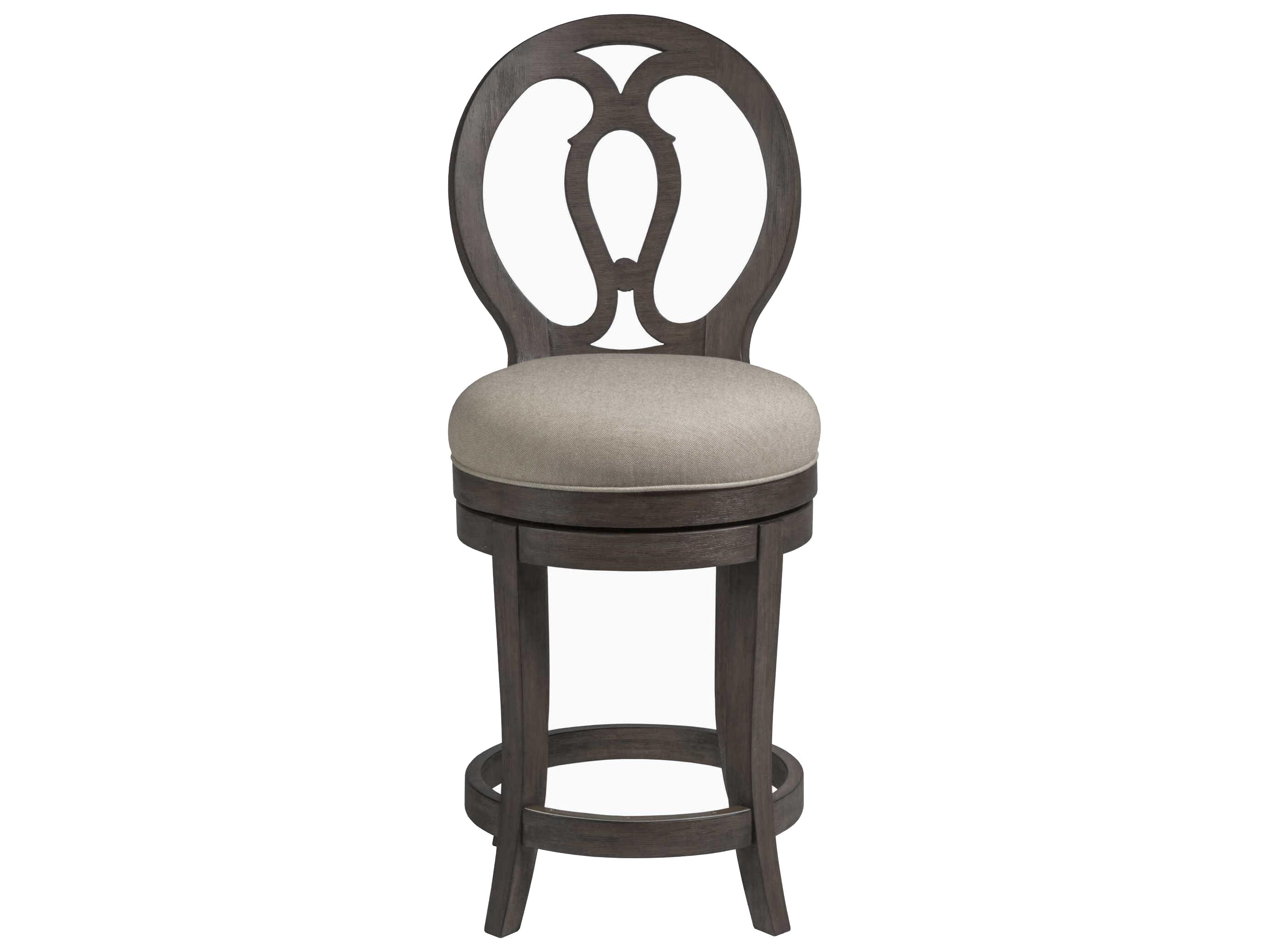 Artistica Axiom Antico Upholstered Swivel Counter Stool