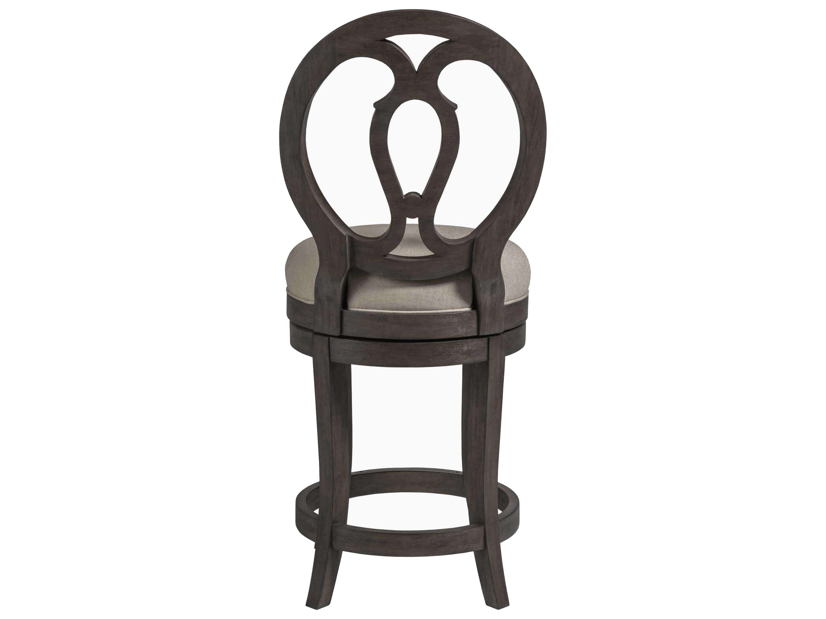 Artistica Axiom Antico Upholstered Swivel Counter Stool