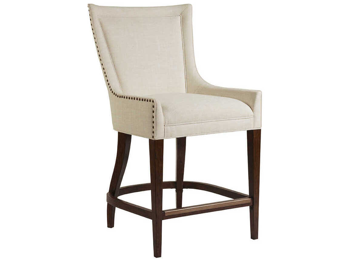 Artistica Josephine Marrone Upholstered Counter Stool