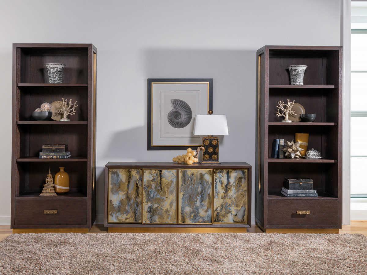 Artistica Verbatim 75" Hardwood Media Console