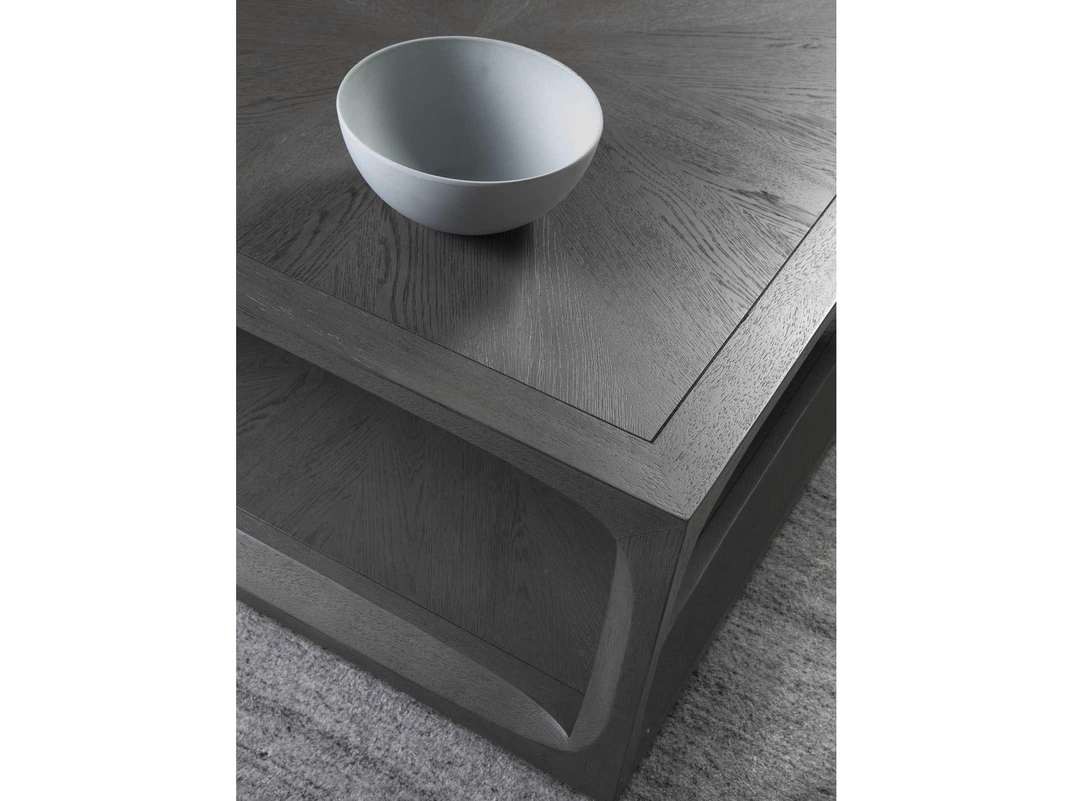 Artistica Appellation Square Wood Gray Cocktail Table