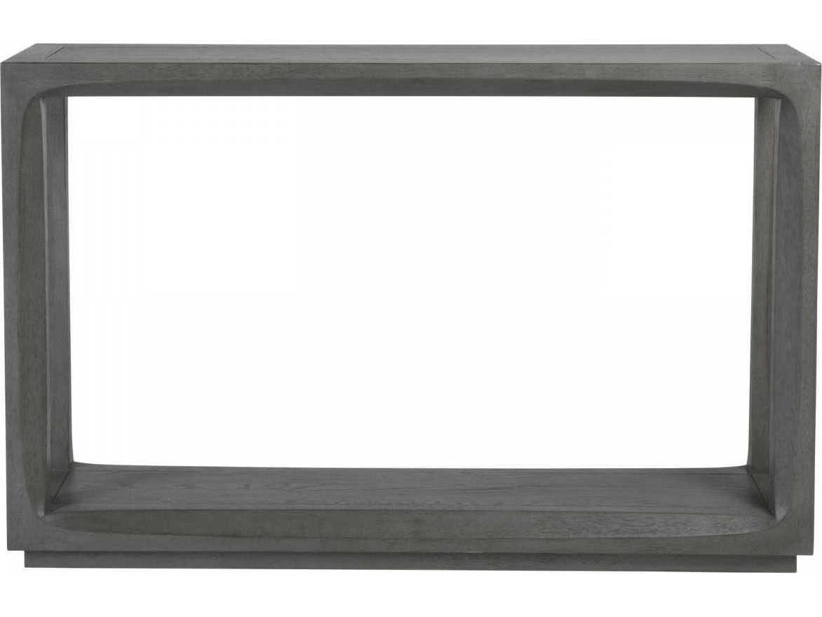 Artistica Appellation Rectangular Wood Gray Console Table