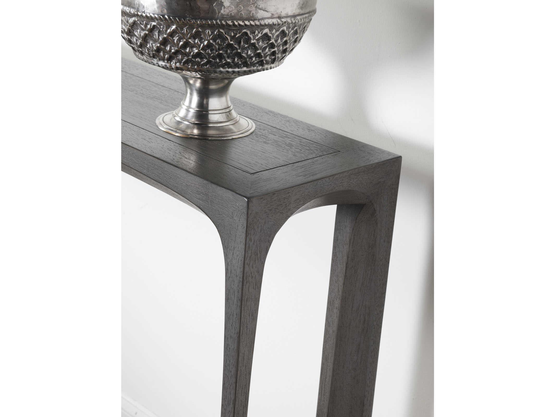 Artistica Appellation Rectangular Wood Gray Console Table