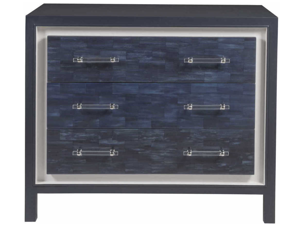 Artistica Signature Designs 3-Drawers Navy Blue Accent Chest