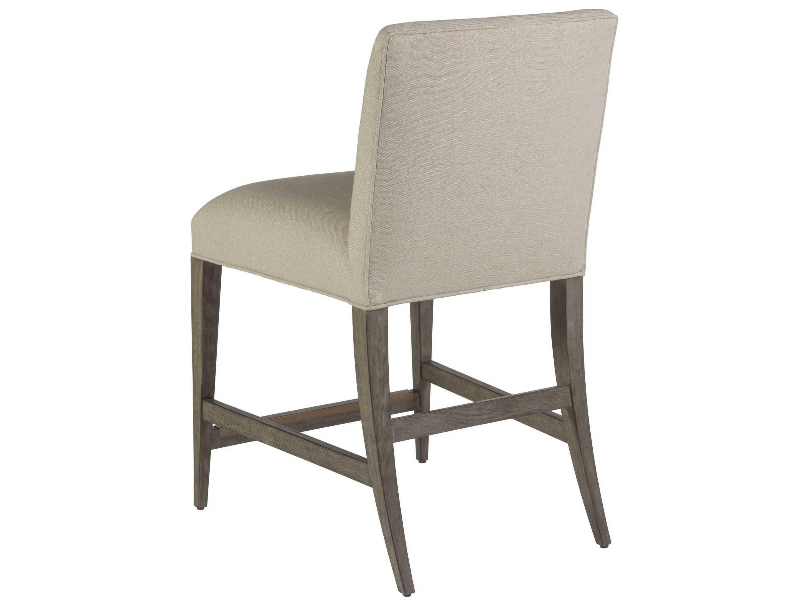 Artistica Madox Grigio Upholstered Counter Stool