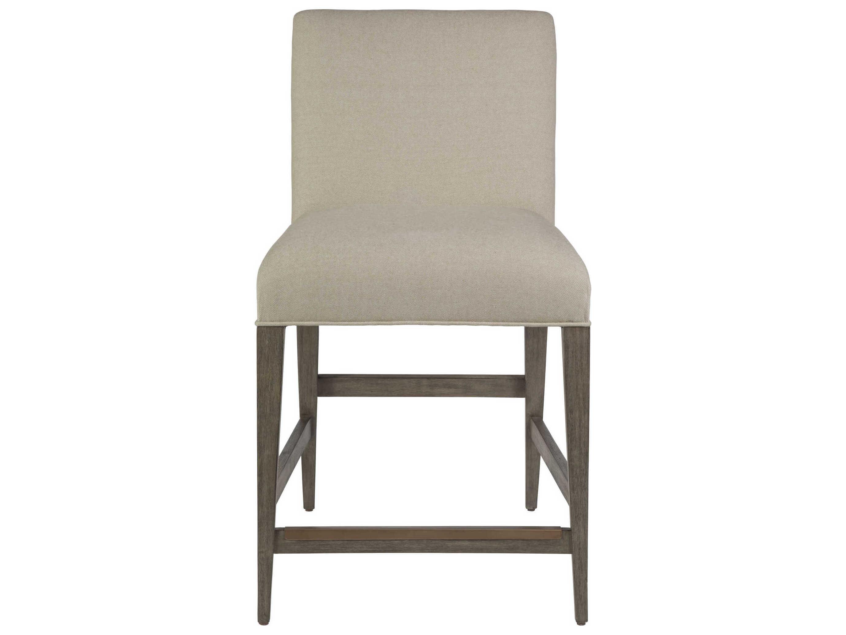 Artistica Madox Grigio Upholstered Counter Stool