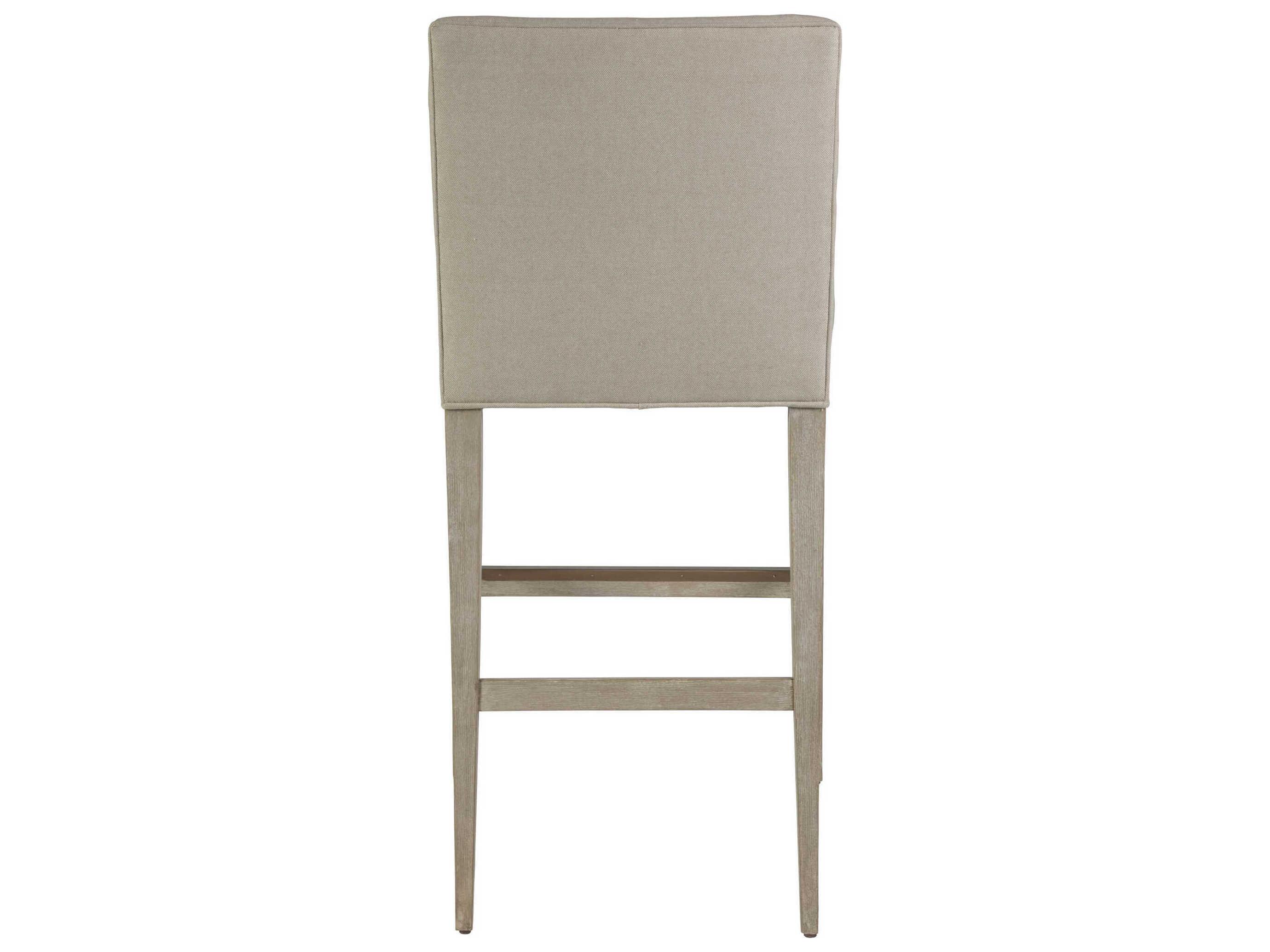 Artistica Madox Bianco Upholstered Bar Stool