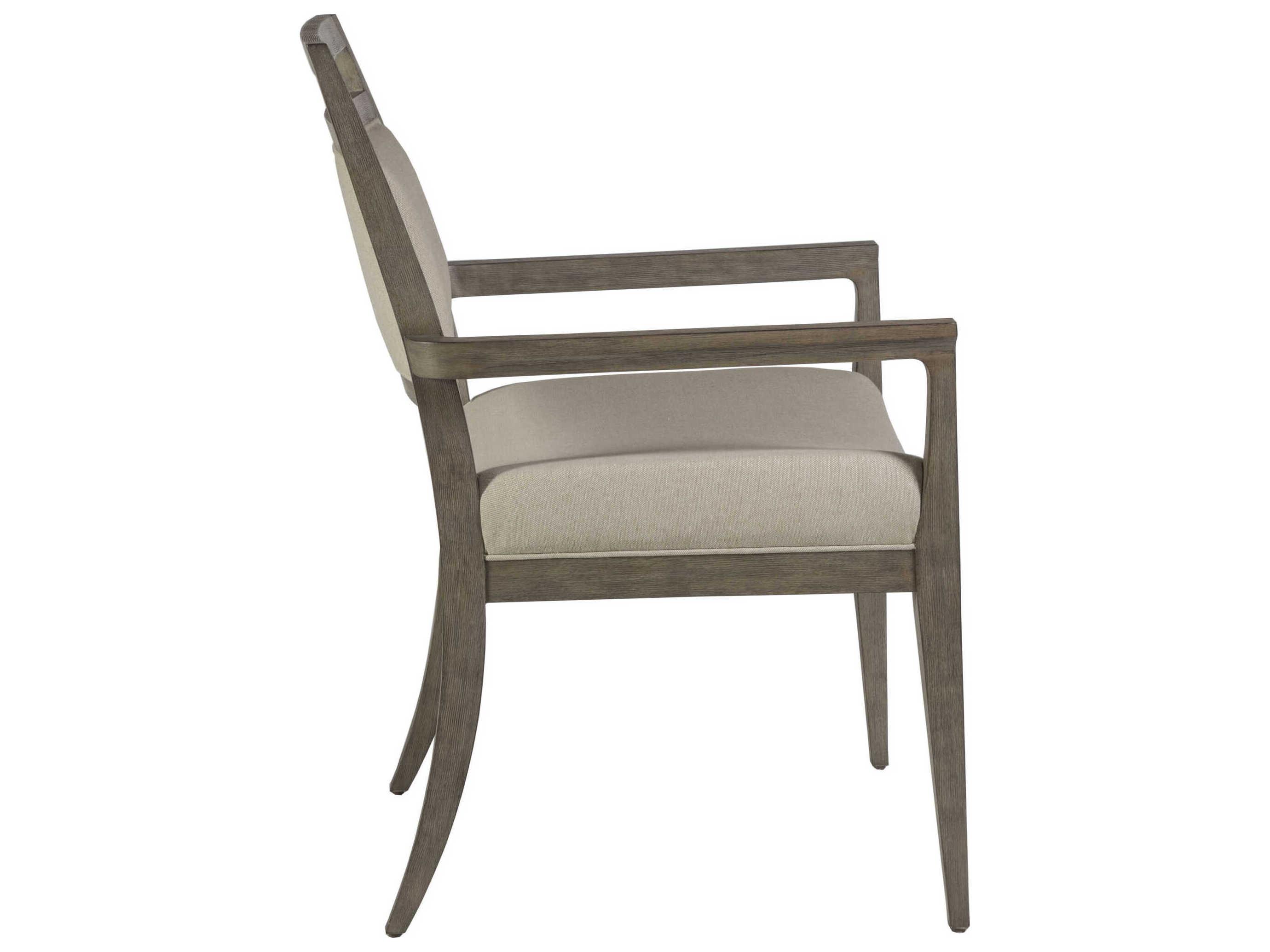 Artistica Nico Grigio Upholstered Arm Dining Chair