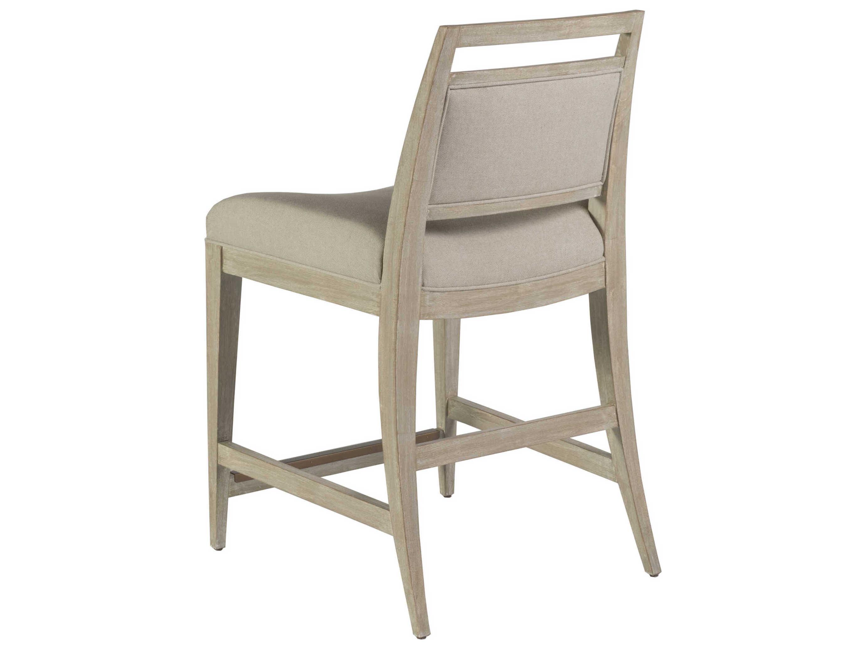 Artistica Nico Bianco Upholstered Counter Stool