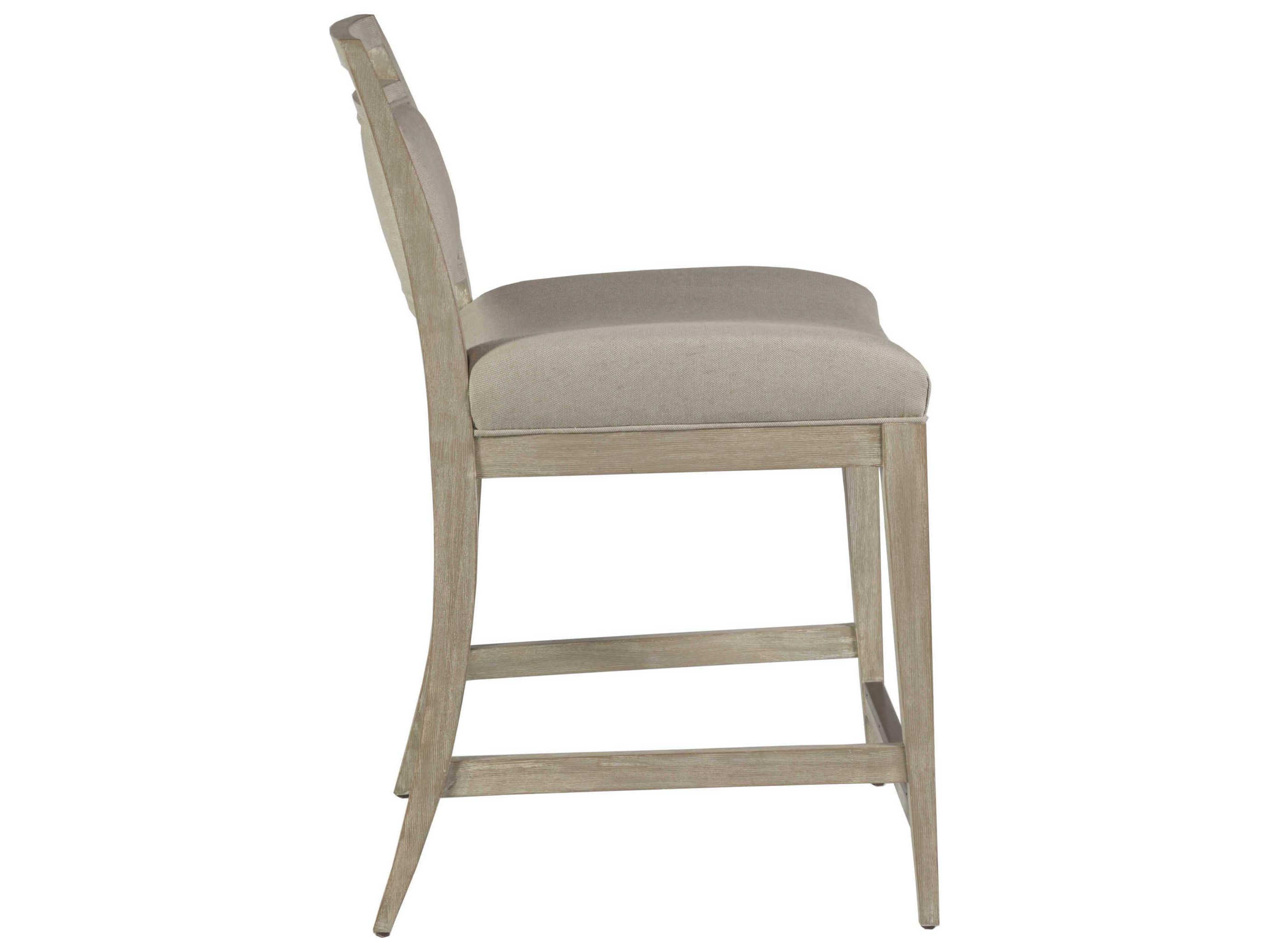 Artistica Nico Bianco Upholstered Counter Stool