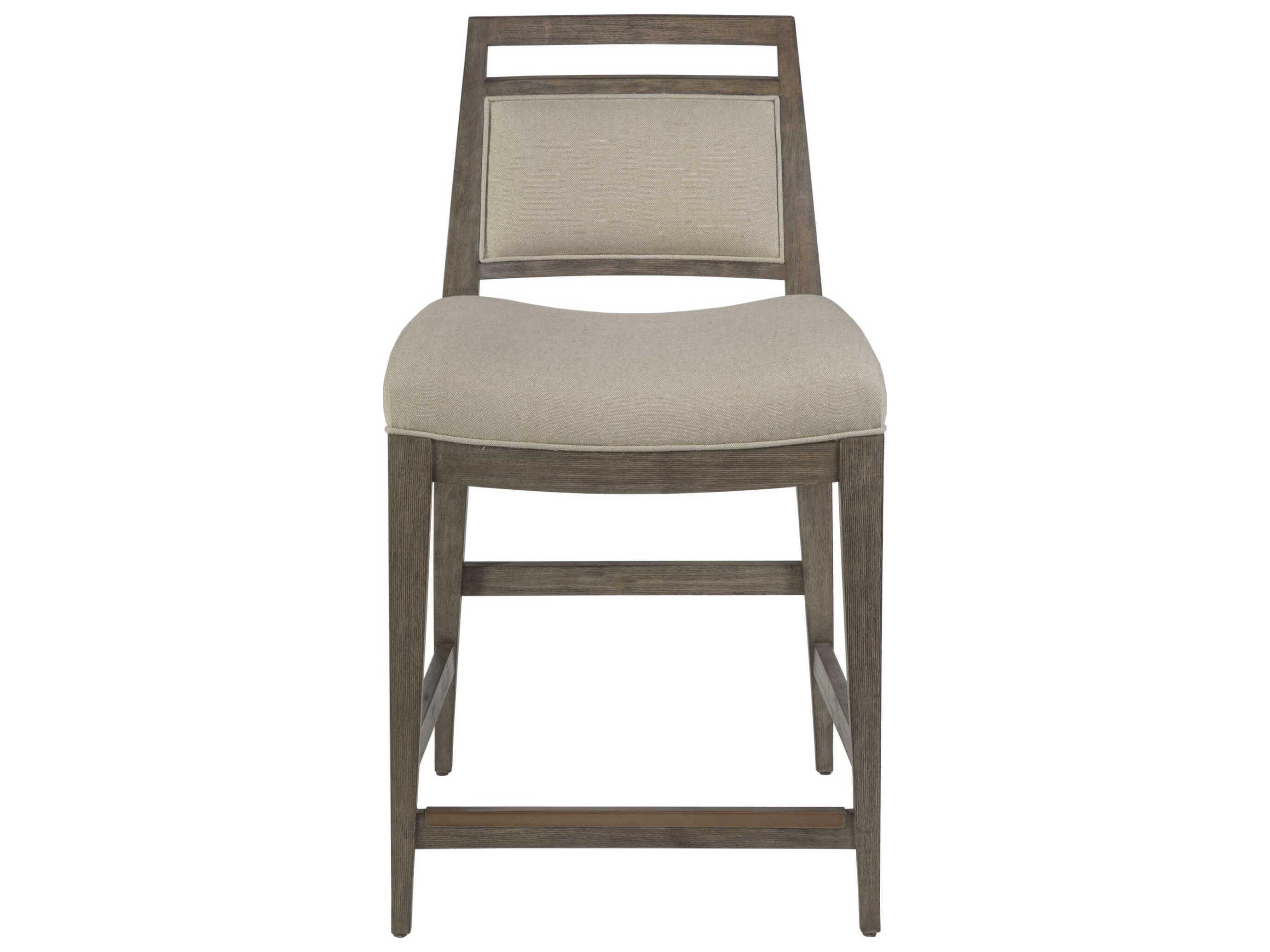 Artistica Nico Grigio Upholstered Counter Stool