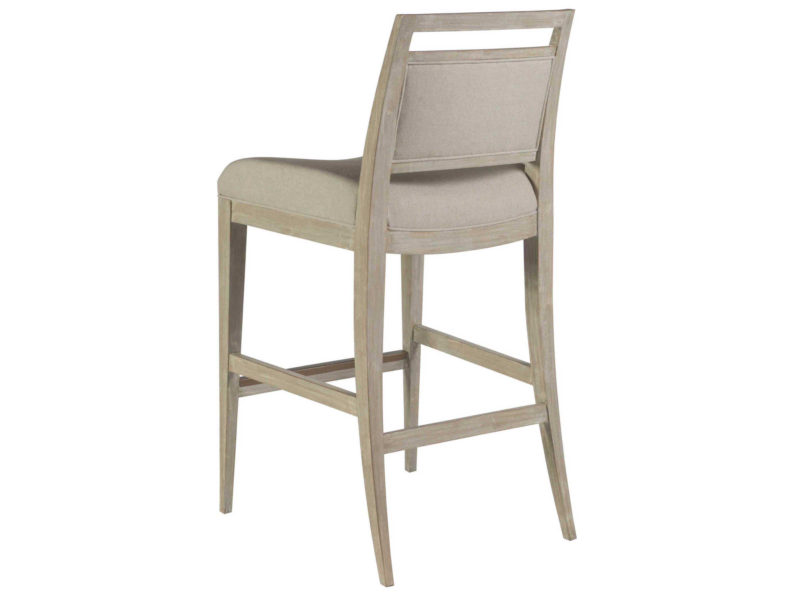 Artistica Nico Bianco Upholstered Bar Stool