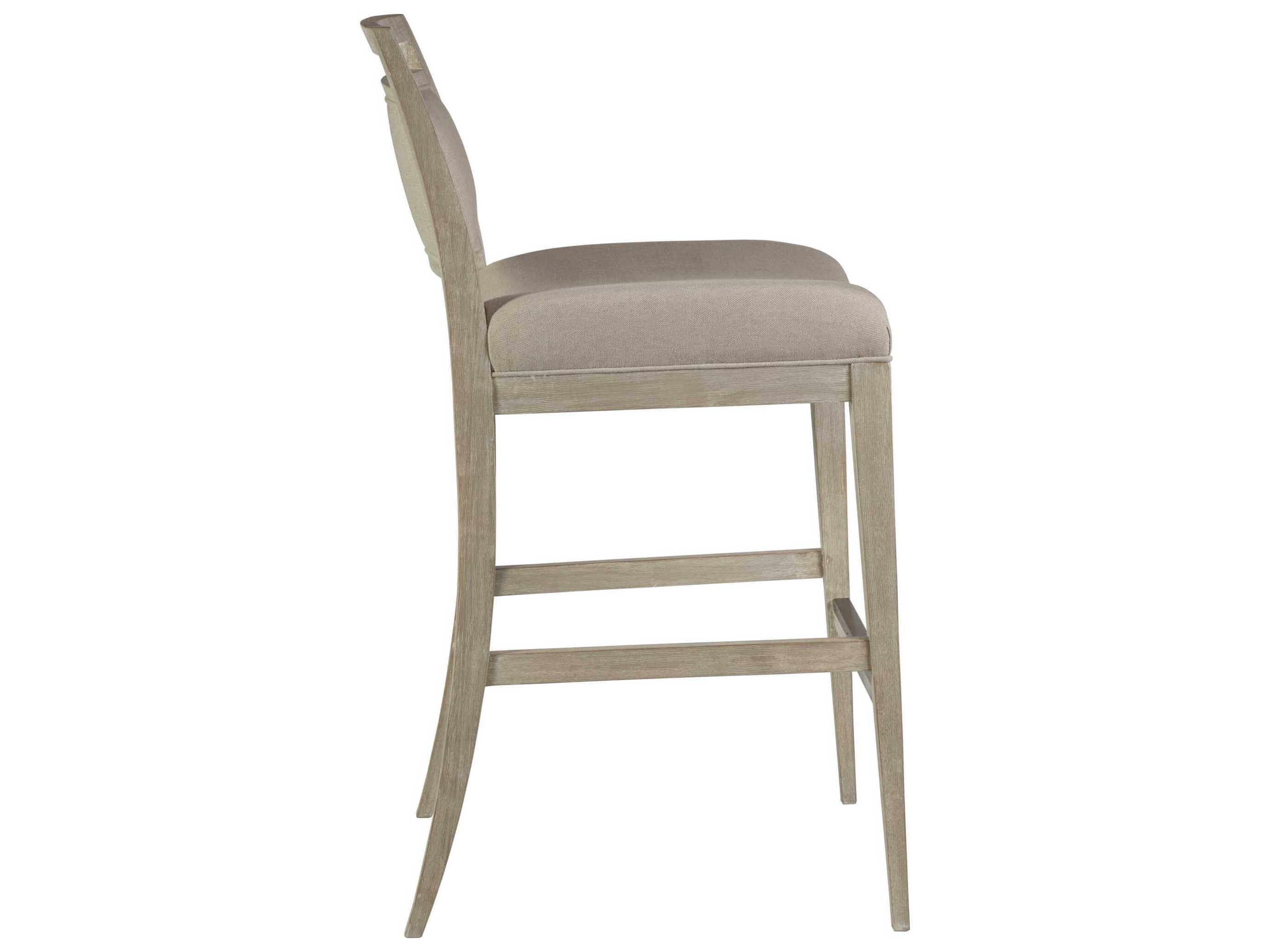Artistica Nico Bianco Upholstered Bar Stool