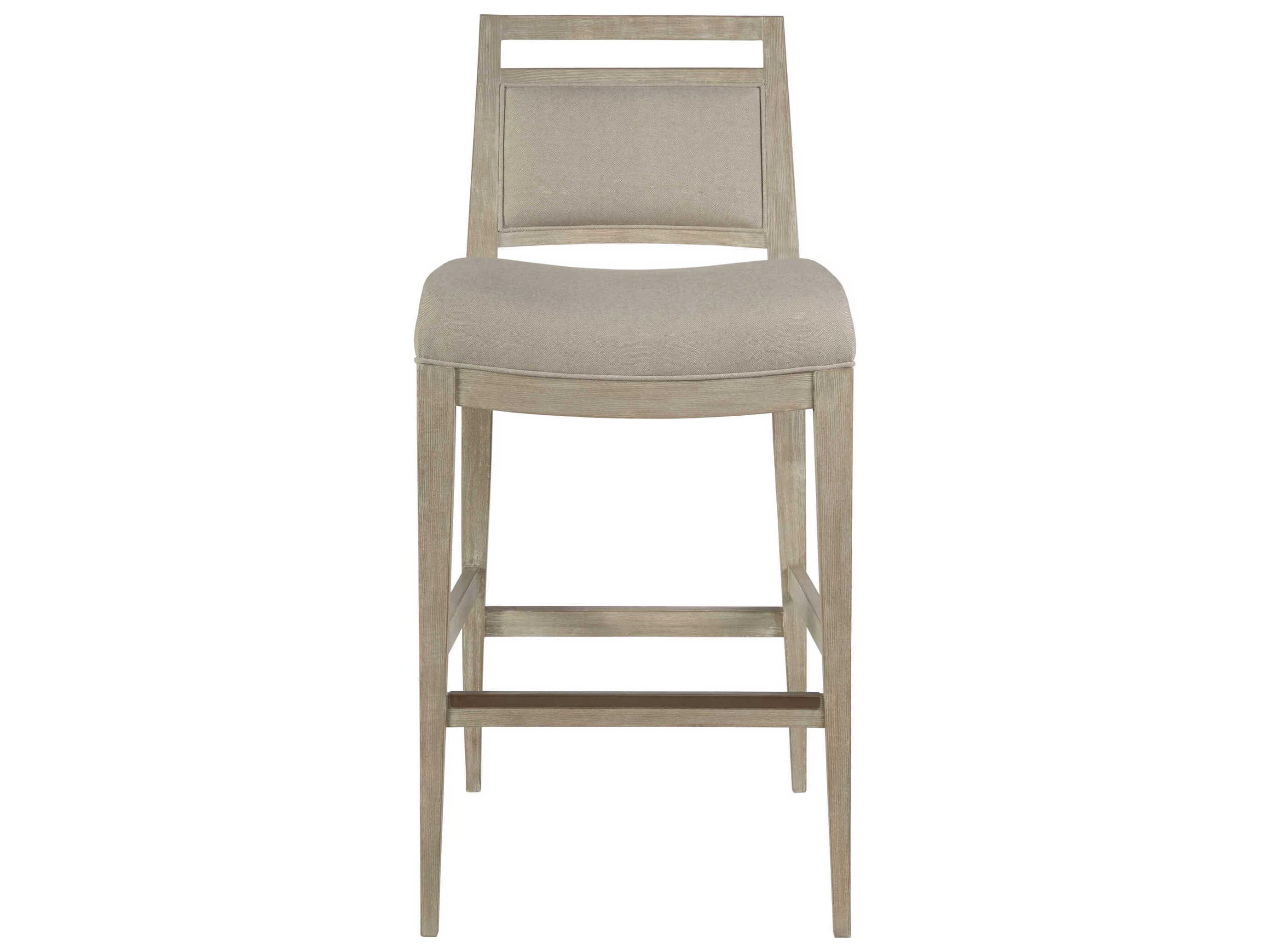 Artistica Nico Bianco Upholstered Bar Stool
