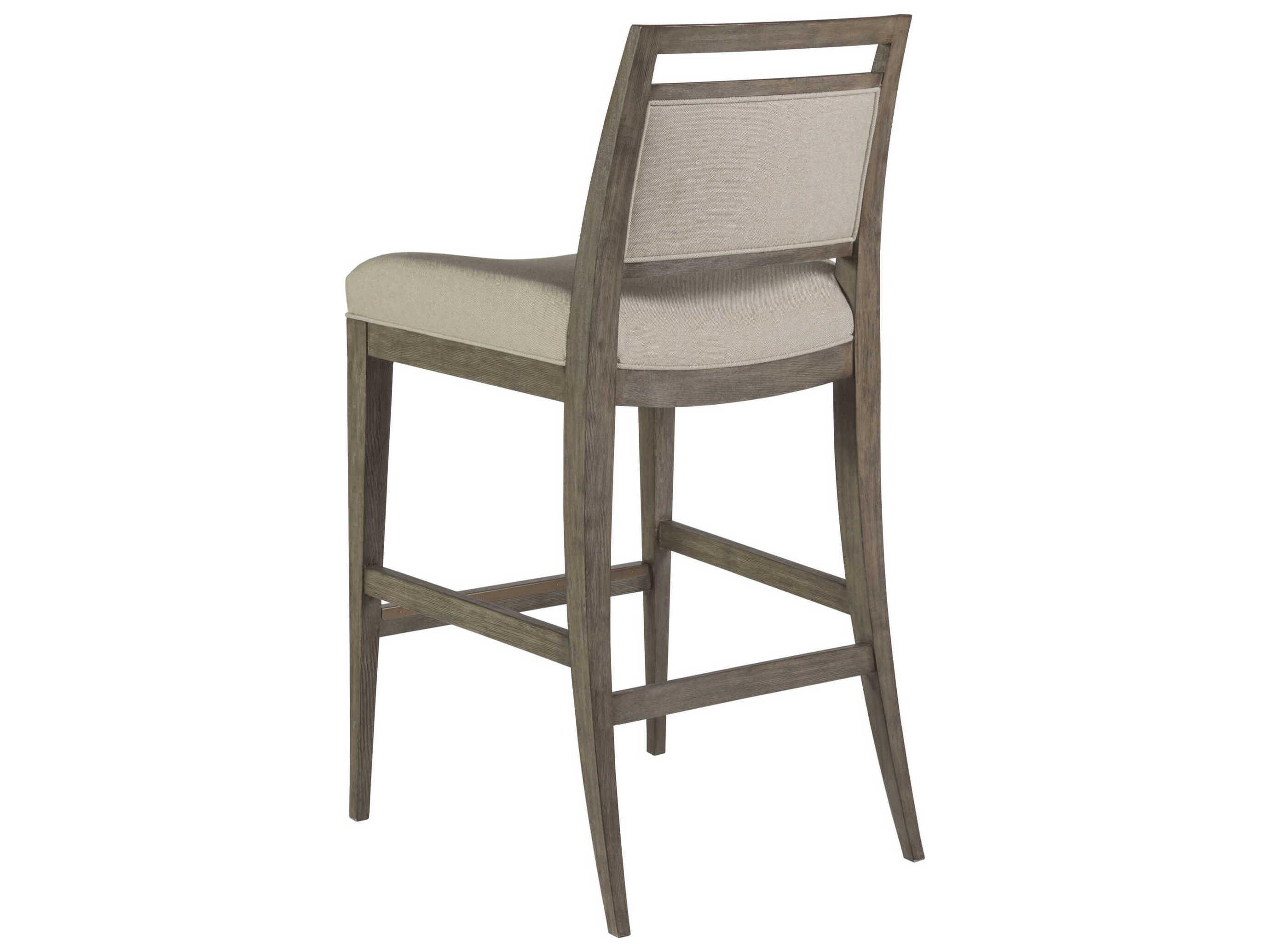 Artistica Nico Grigio Upholstered Bar Stool