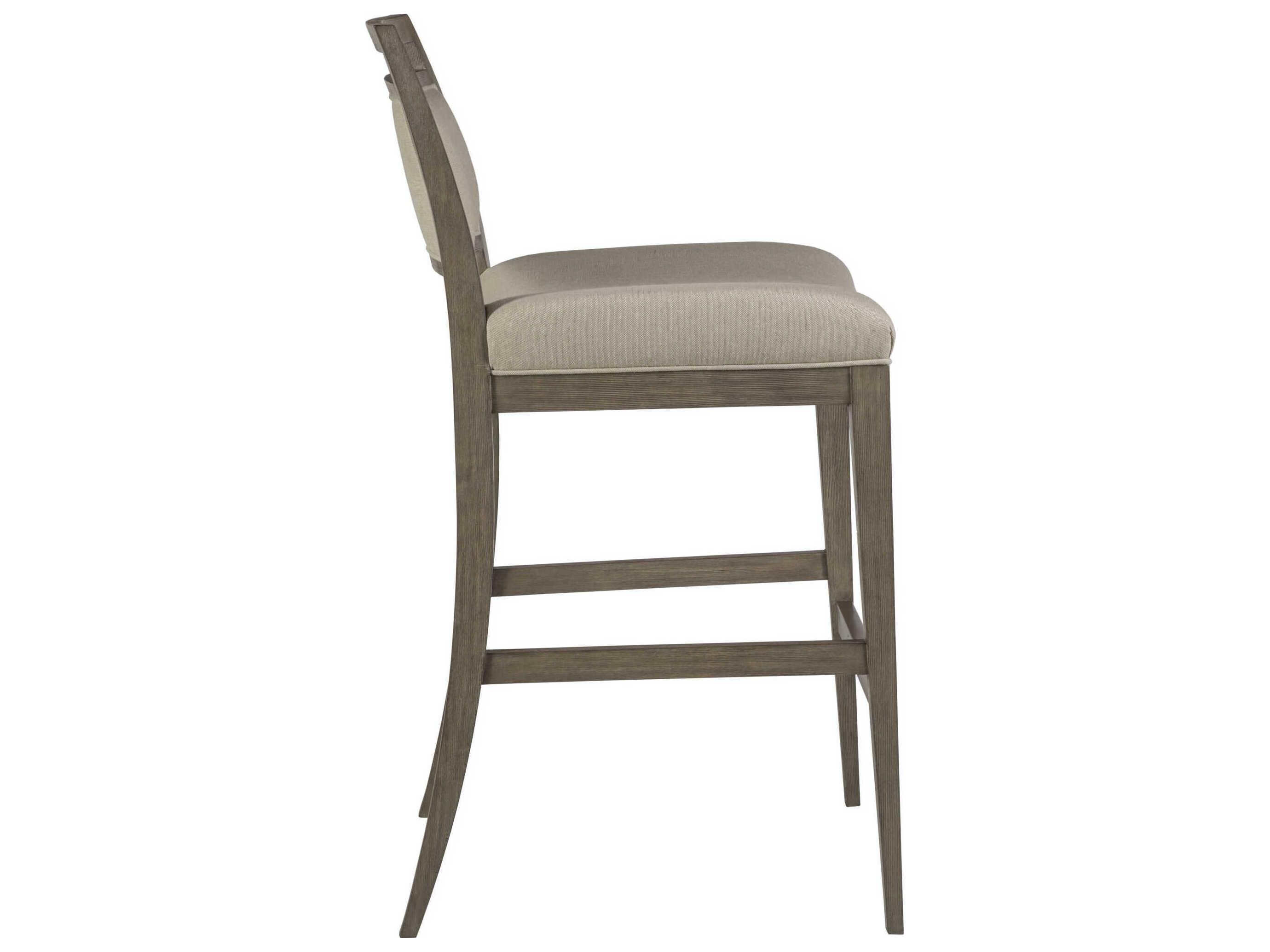 Artistica Nico Grigio Upholstered Bar Stool