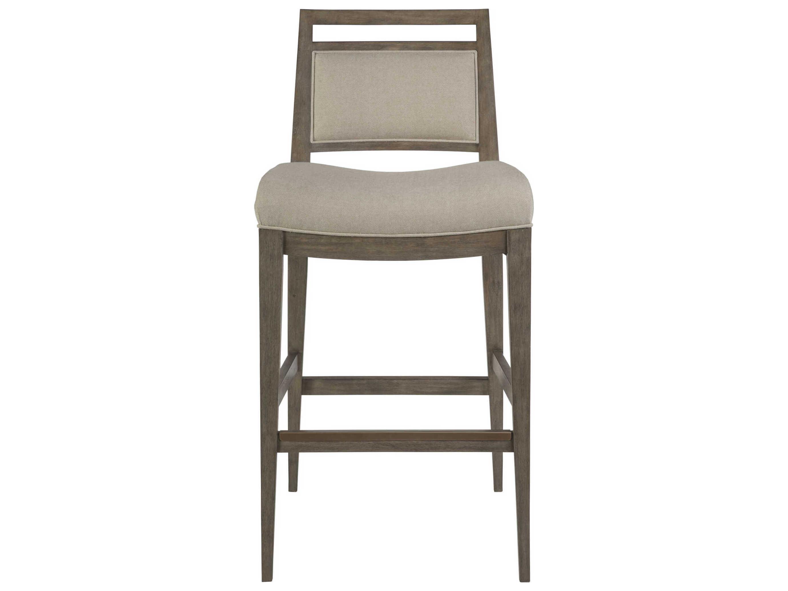 Artistica Nico Grigio Upholstered Bar Stool