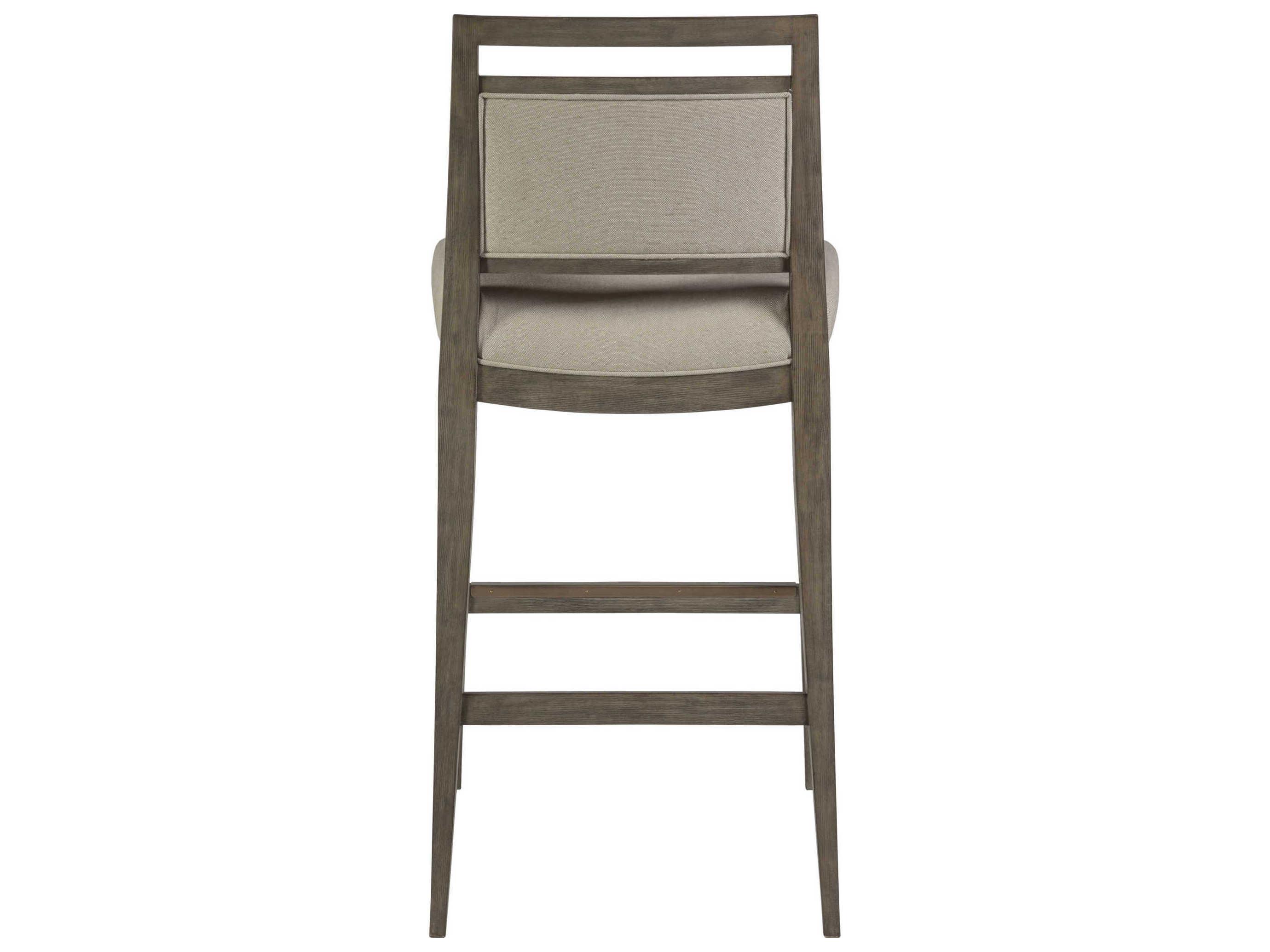 Artistica Nico Grigio Upholstered Bar Stool