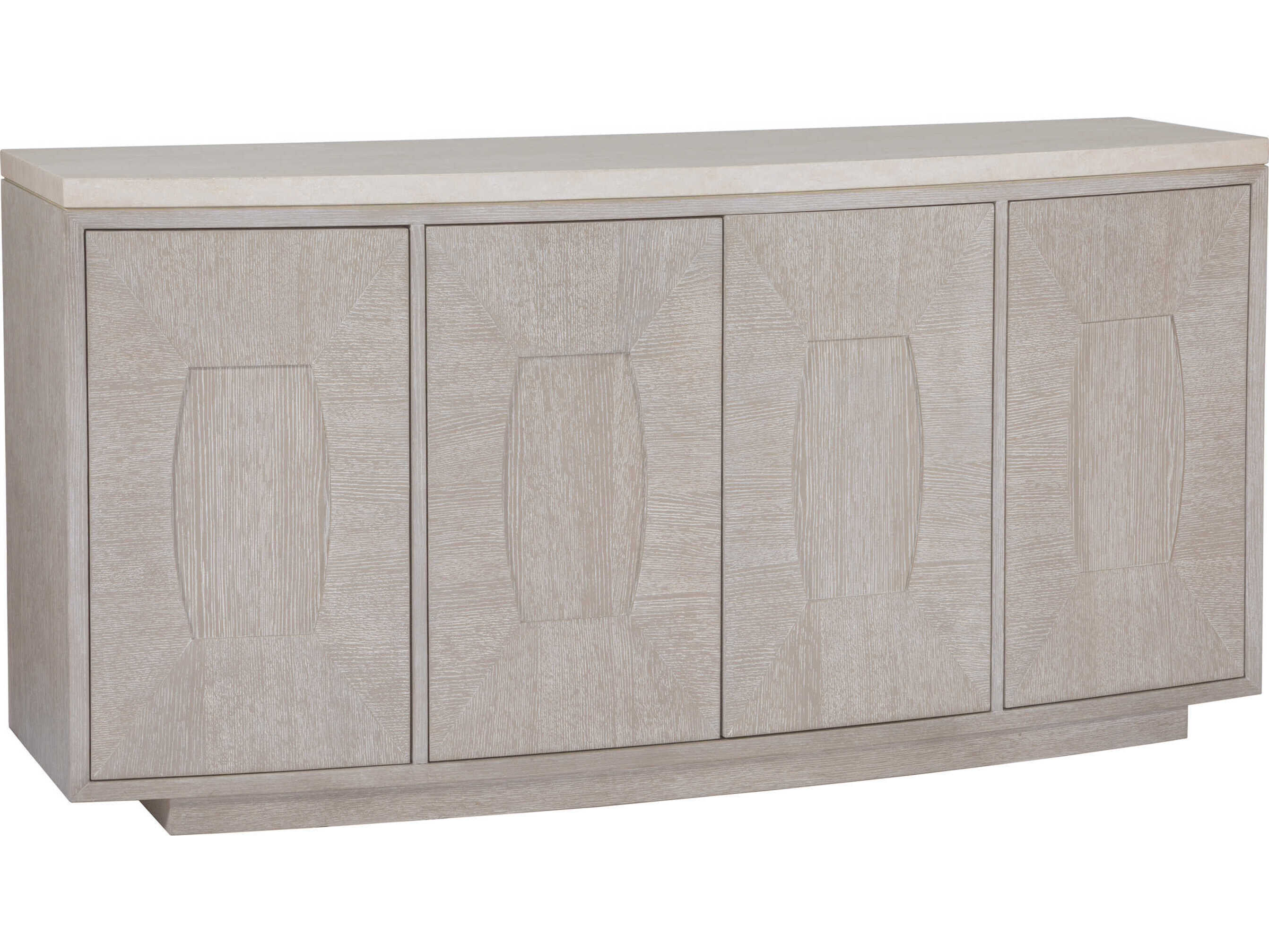 Artistica Mar Monte 69" Oak Wood Champagne Taupe Sideboard