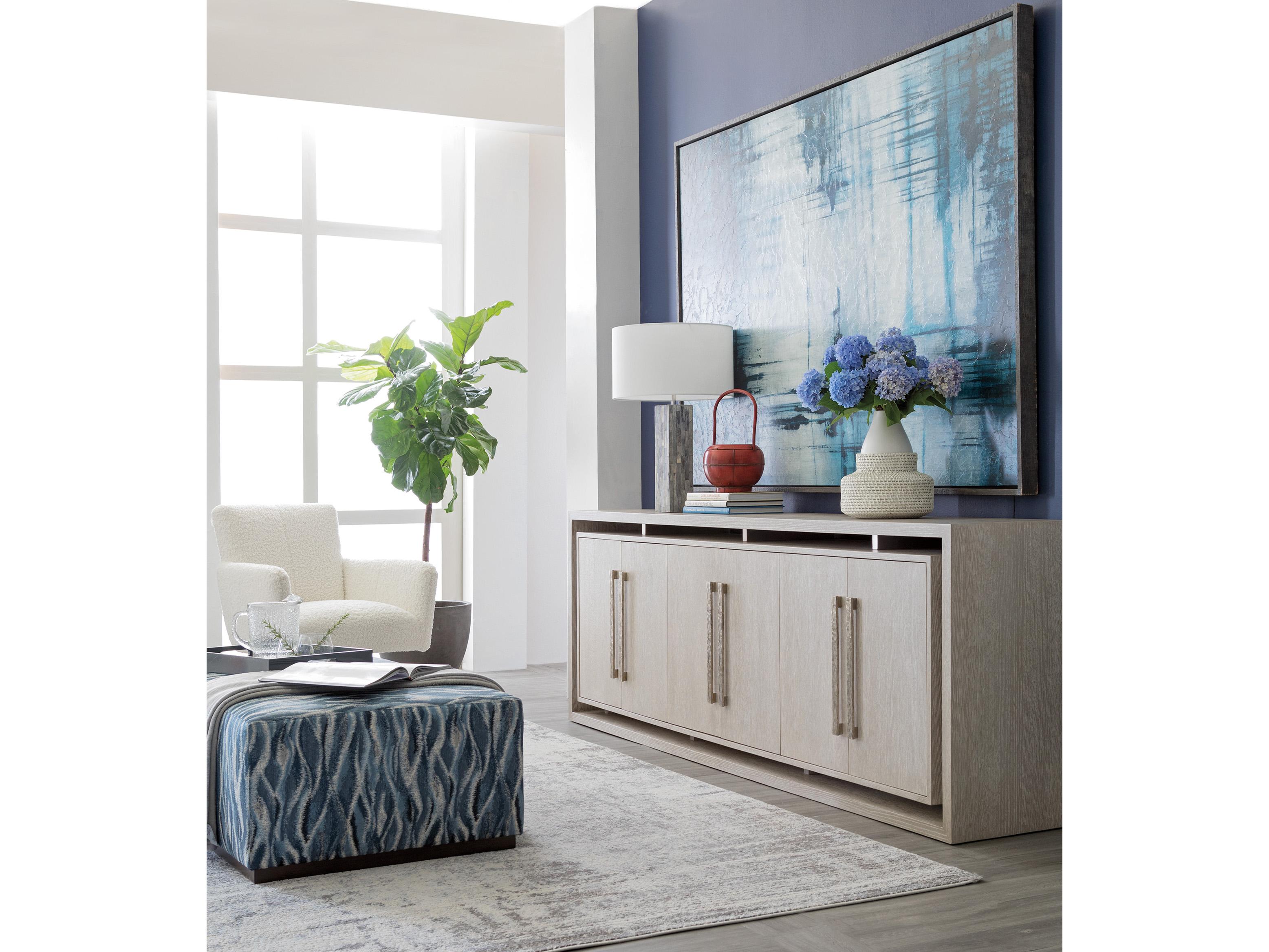 Artistica Mar Monte Long 98" Oak Wood Media Console