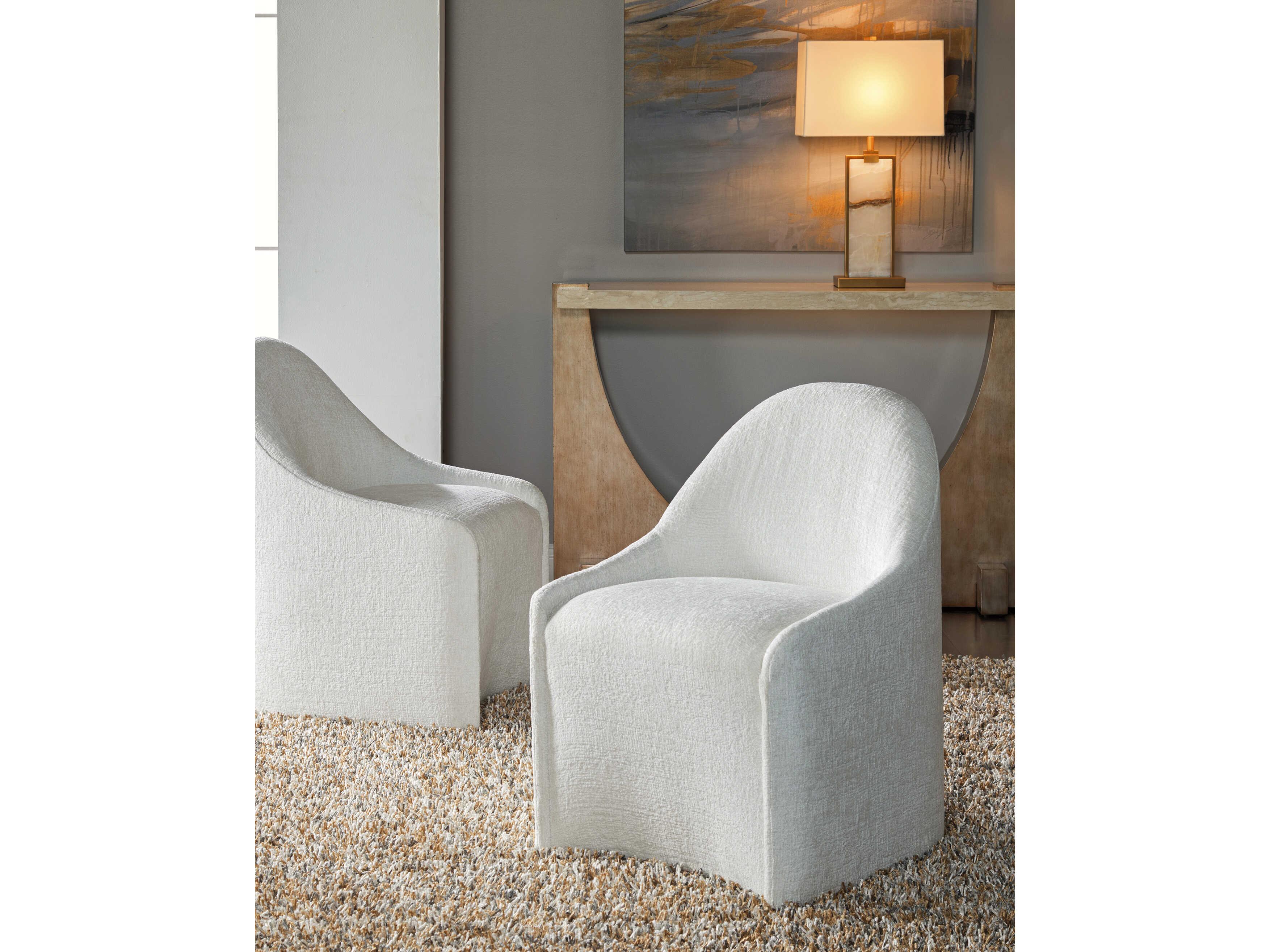 Artistica Carly Upholstered Armless Dining Chair