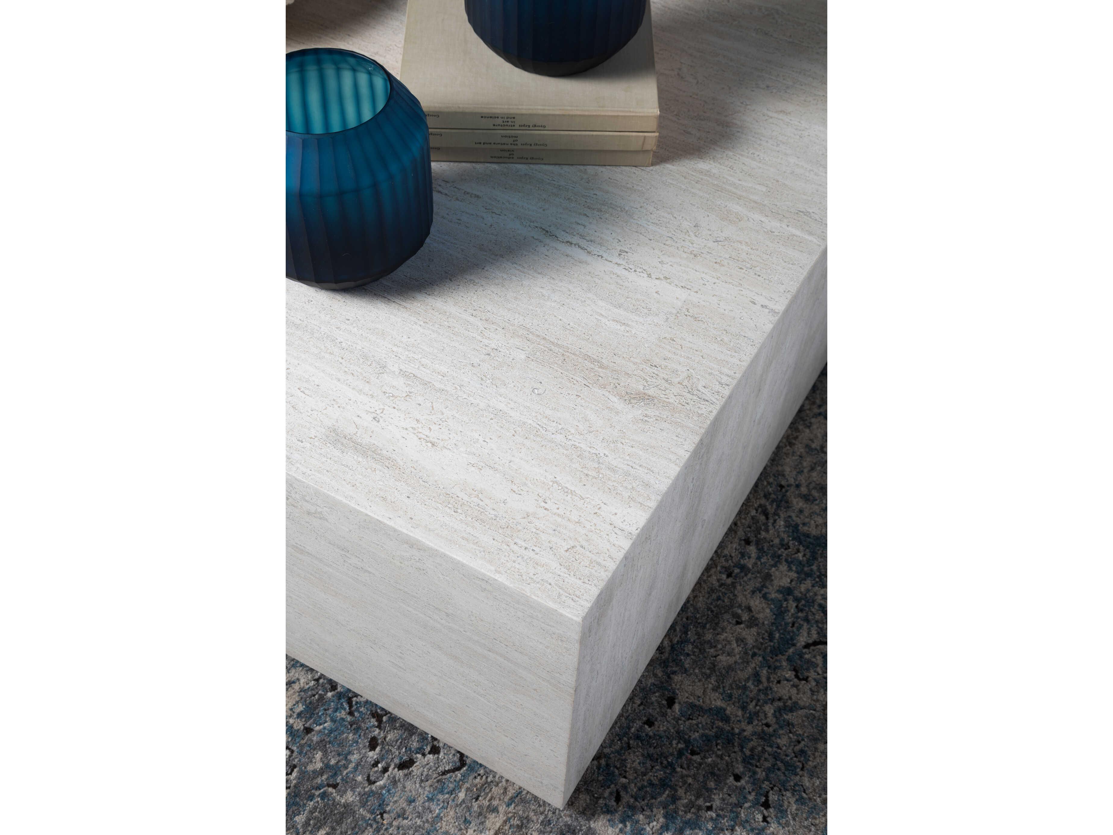 Artistica Cassio Square Wood Creamy White Coffee Table