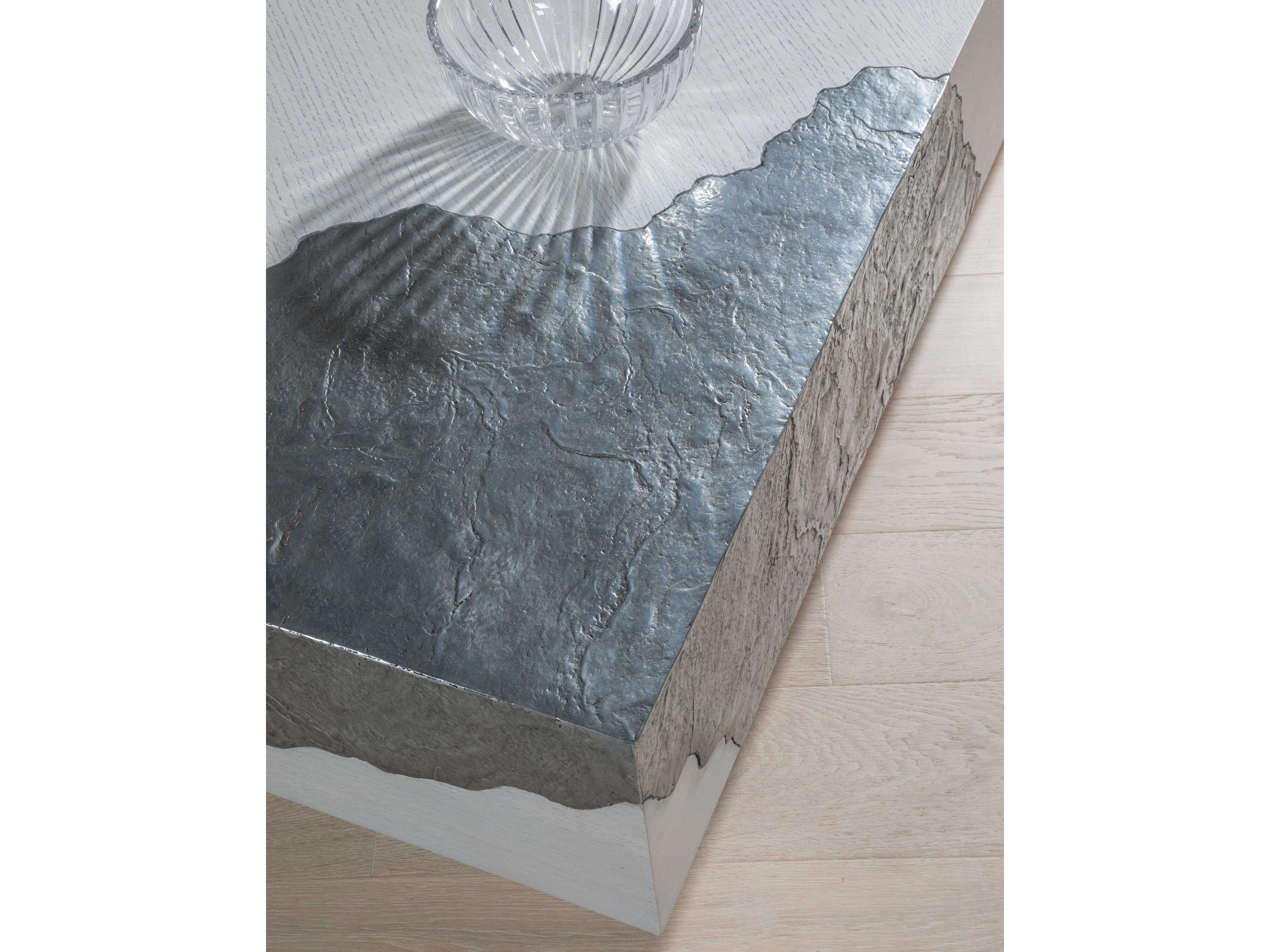 Artistica Signature Designs Contago Square Wood Nordic White Cocktail Table