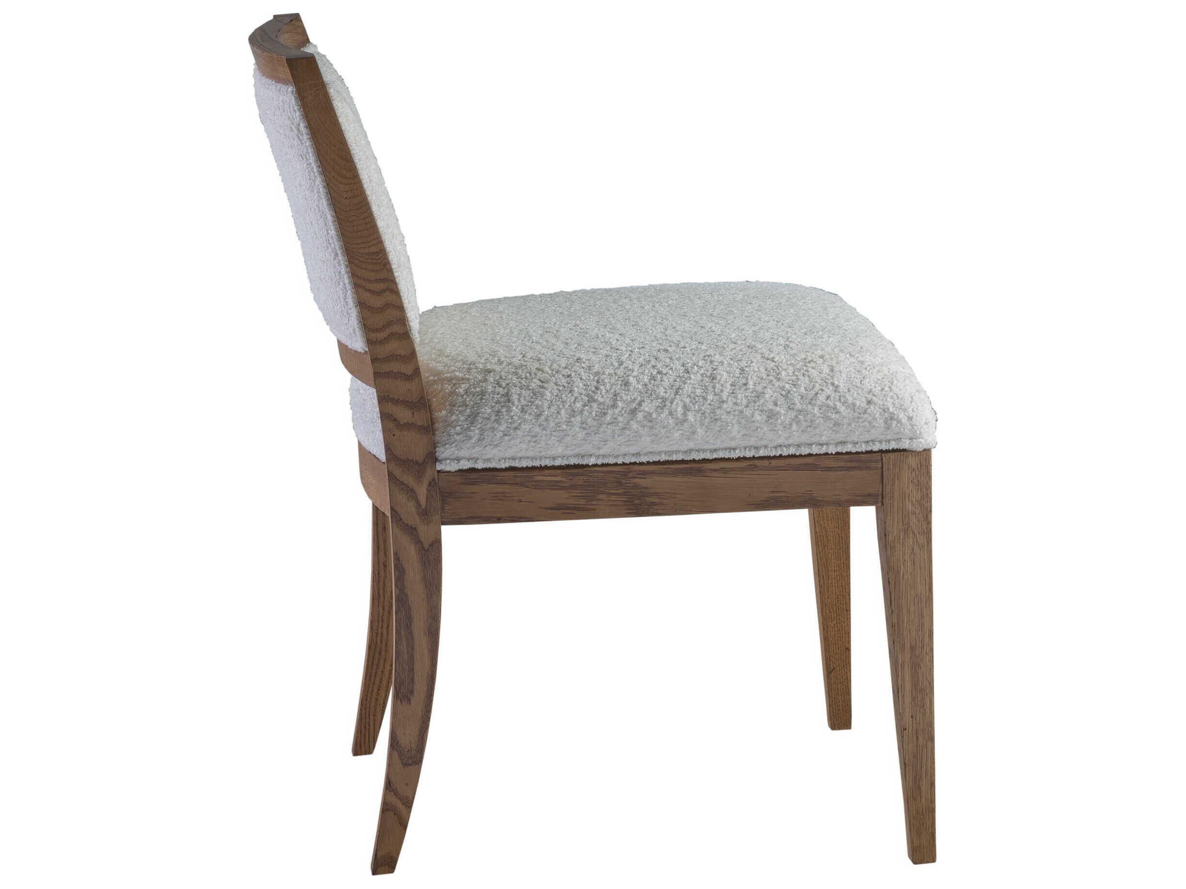 Artistica Barnaby Brown Upholstered Armless Dining Chair