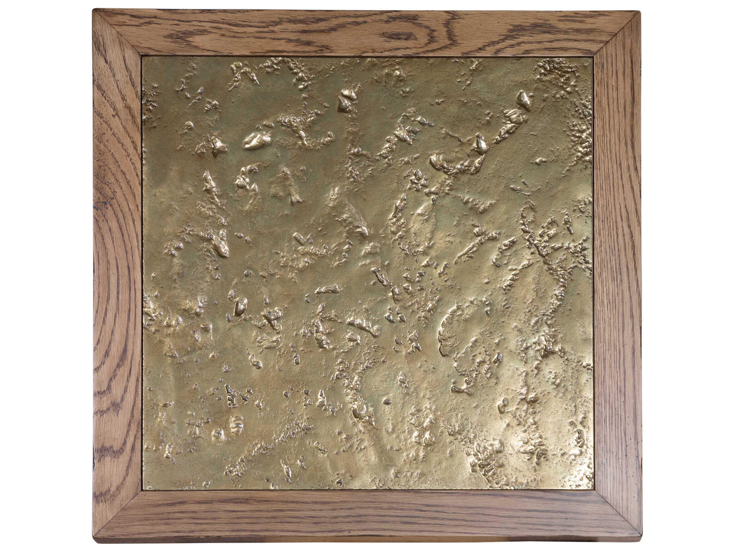 Artistica Barnaby Square Metal End Table