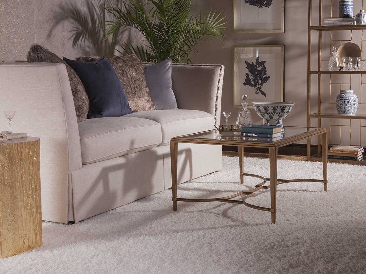 Artistica Sangiovese Rectangular Glass Cocktail Table