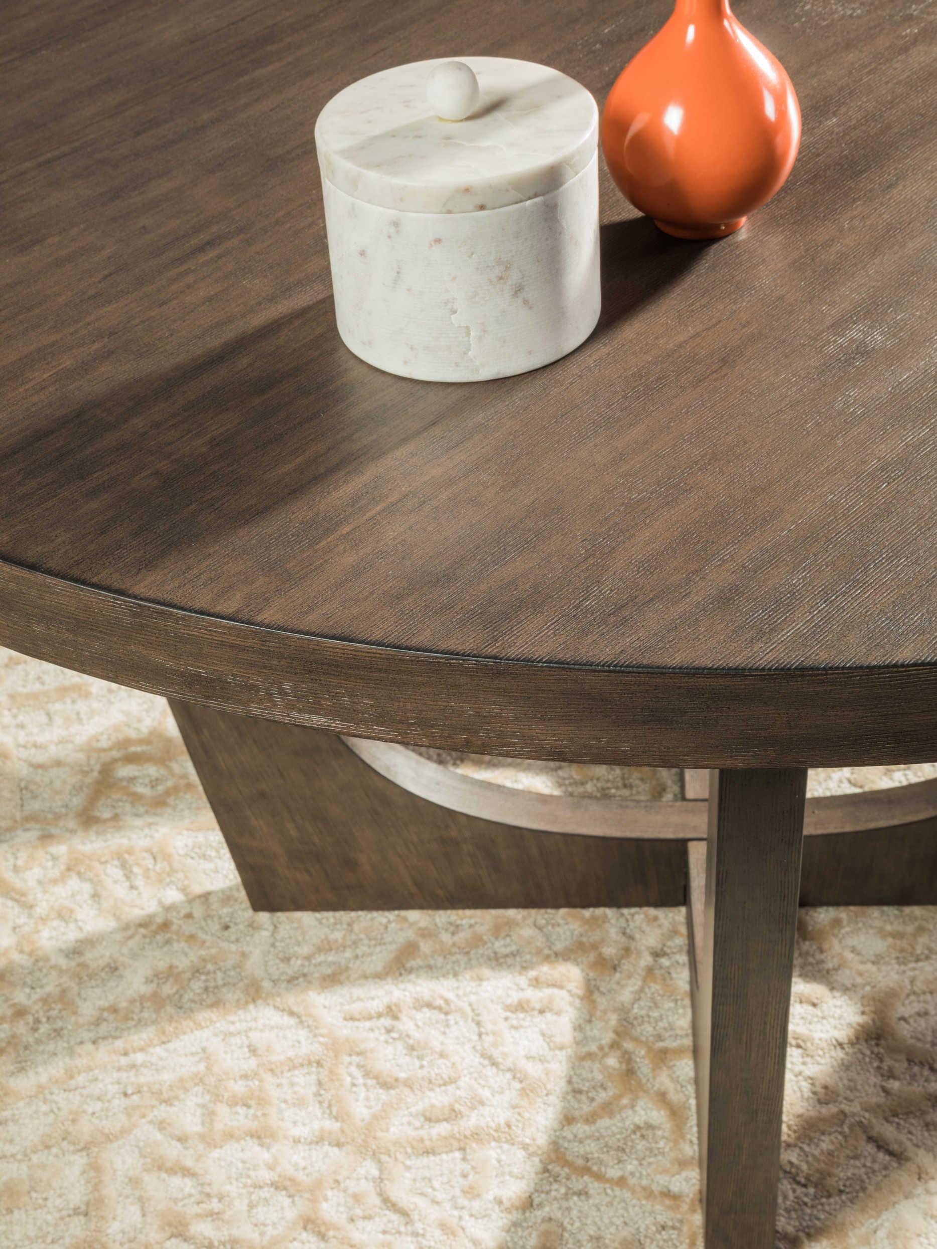 Artistica Cohesion Program Brio Round Wood Antico Dining Table