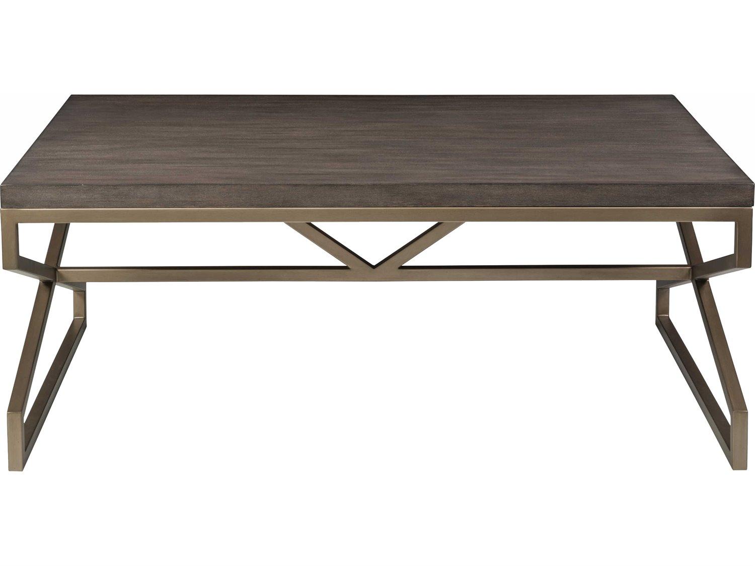 Artistica Cohesion Program Edict Rectangular Wood Antico Cocktail Table