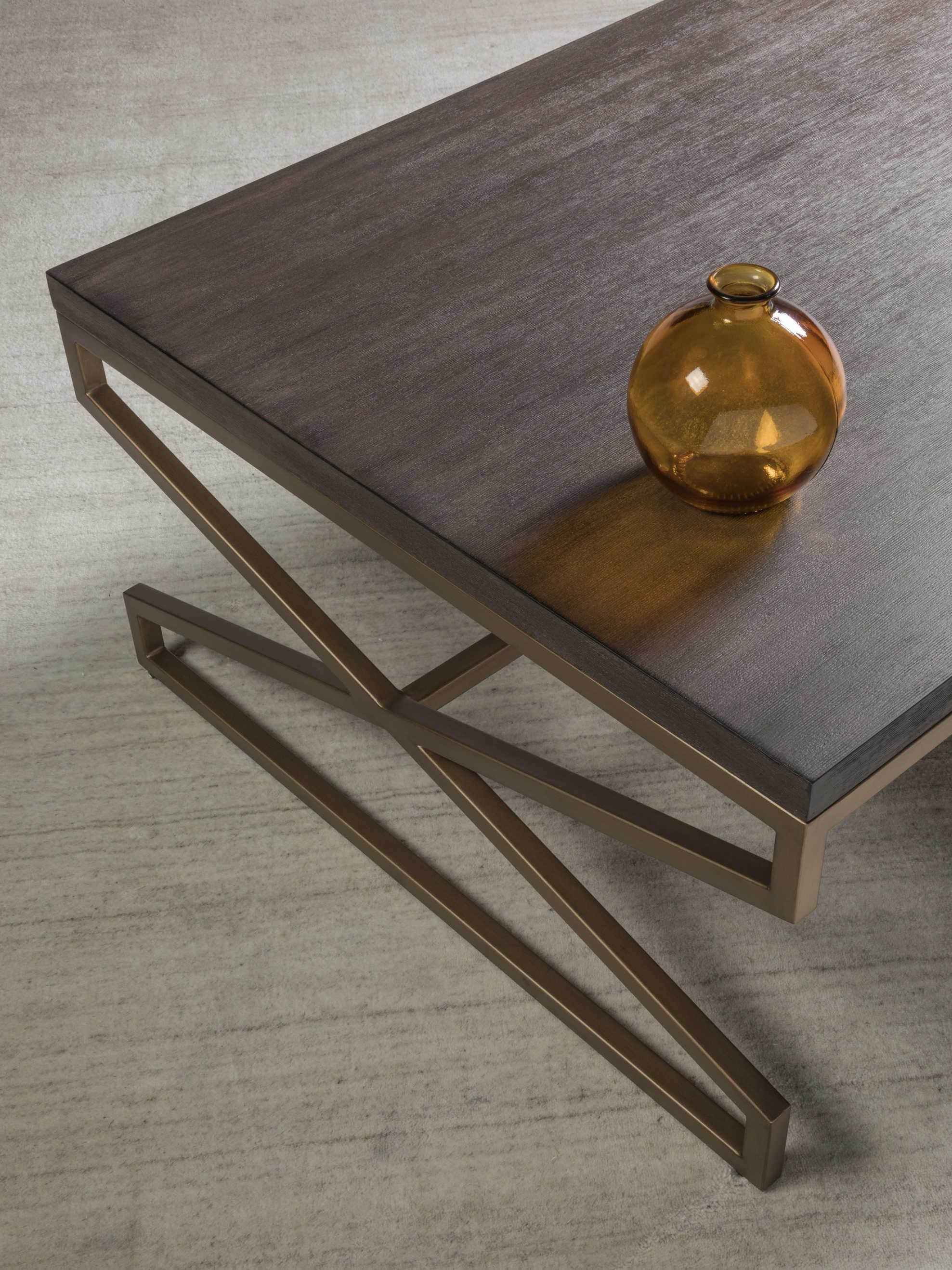 Artistica Cohesion Program Edict Rectangular Wood Antico Cocktail Table