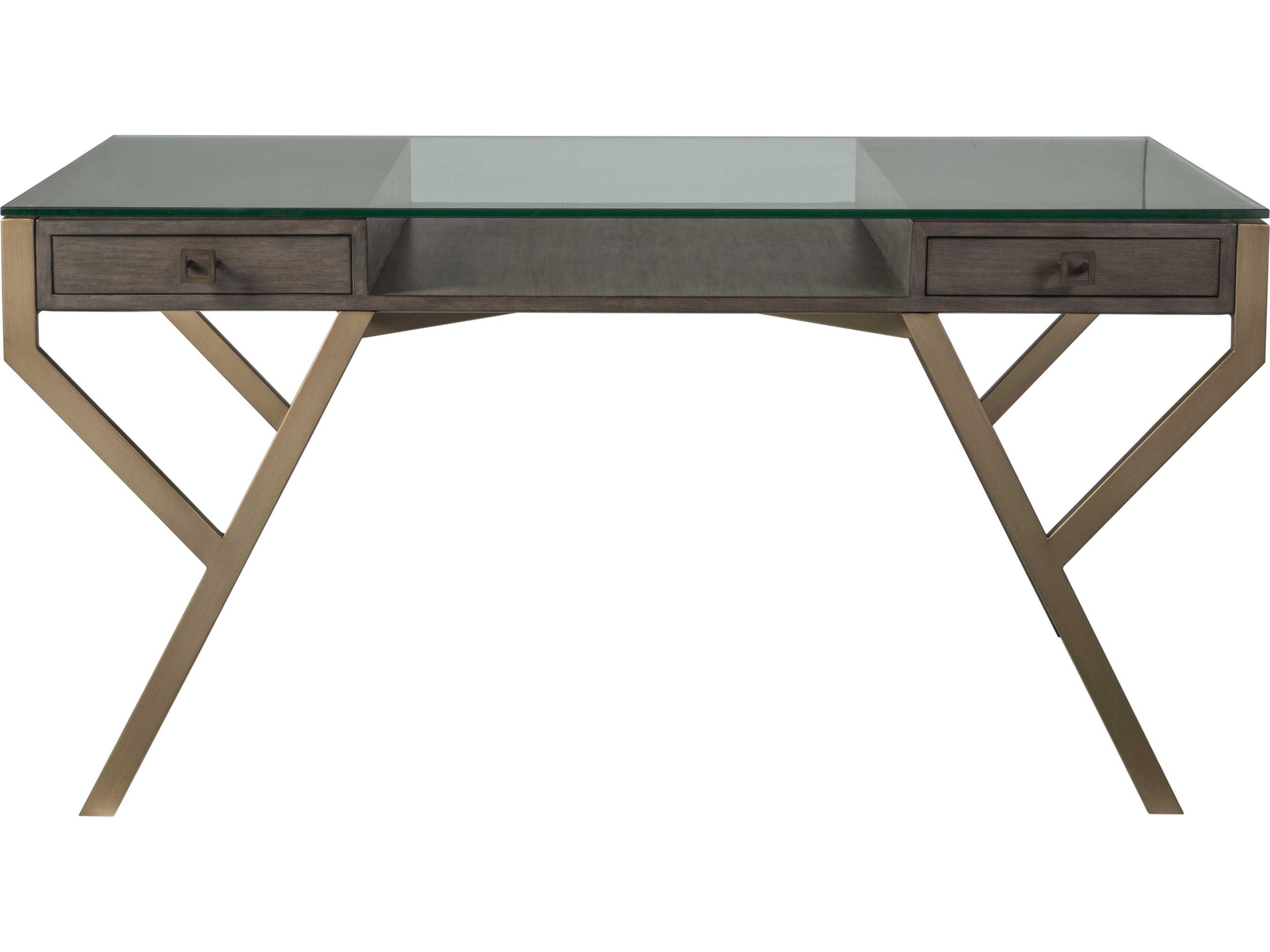 Artistica Cohesion Program Interlaken Antico Brown Secretary Desk