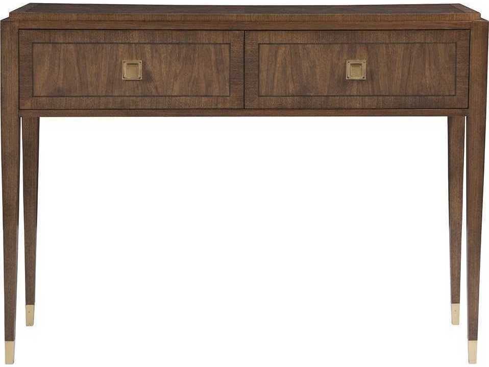 Artistica Chiavari Rectangular Wood Bleached Walnut Console Table