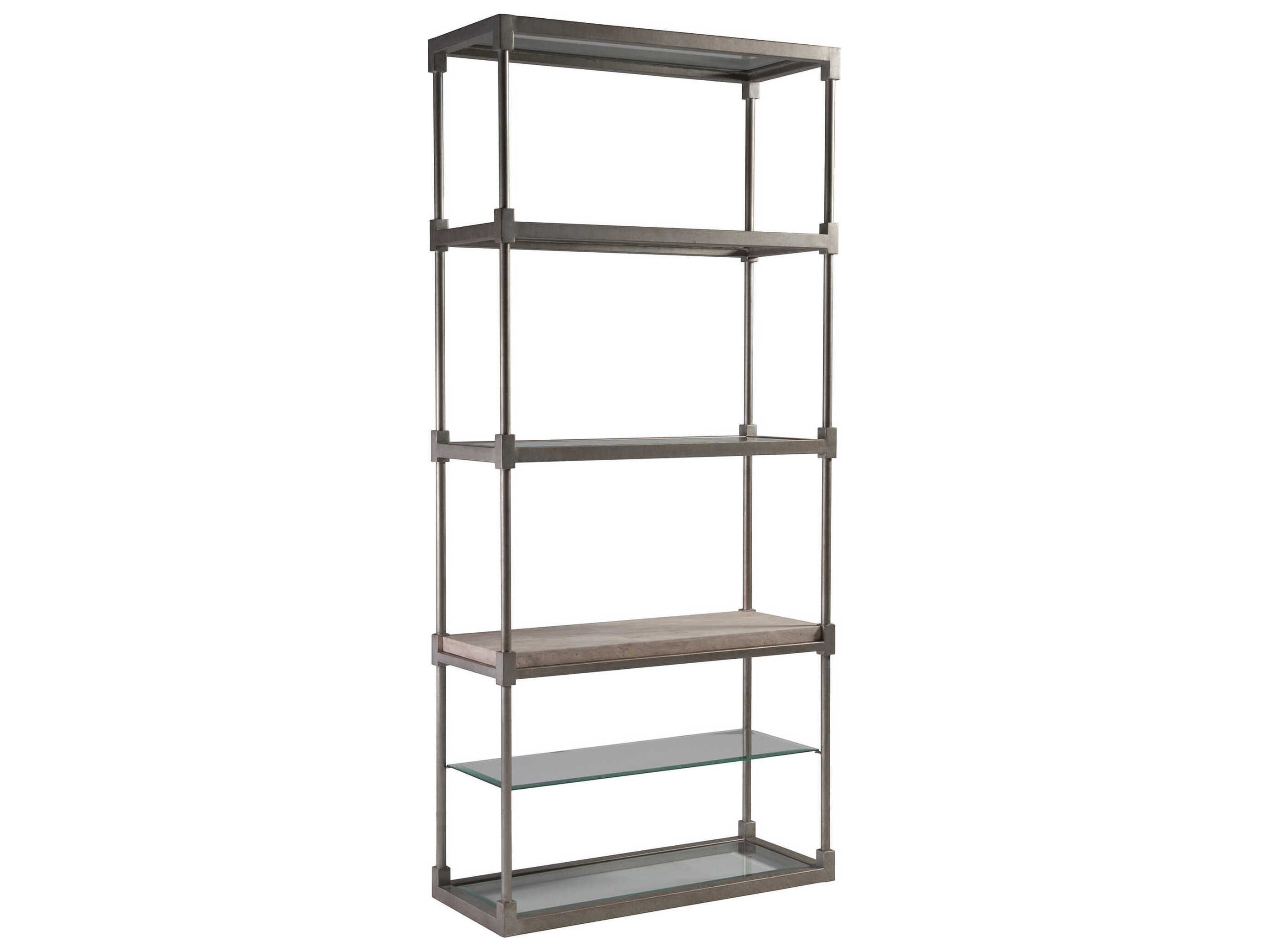 Artistica Topa Silver Leaf Etagere