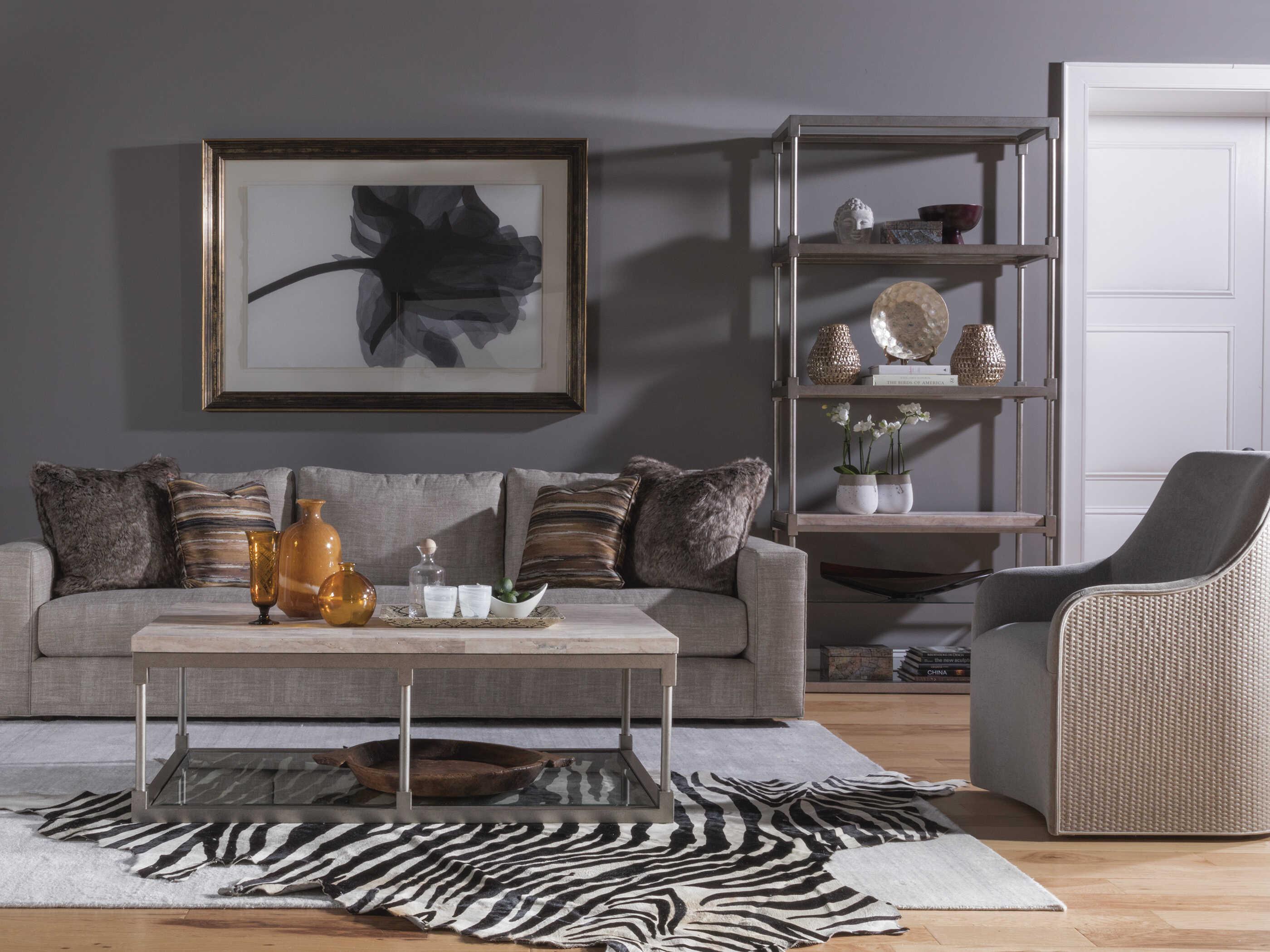 Artistica Topa Silver Leaf Etagere