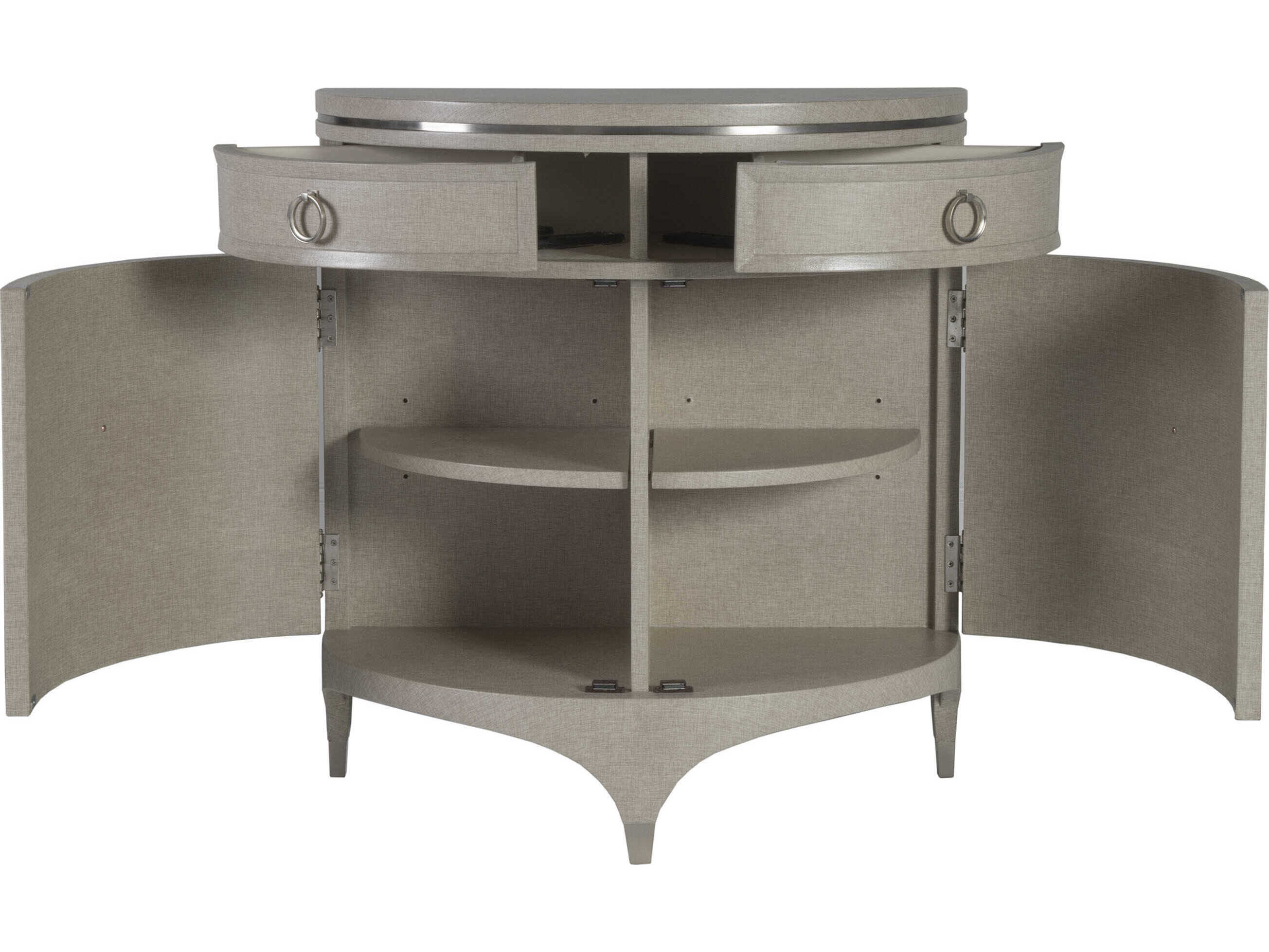 Artistica Zeitgeist Antique Linen Gray Accent Chest