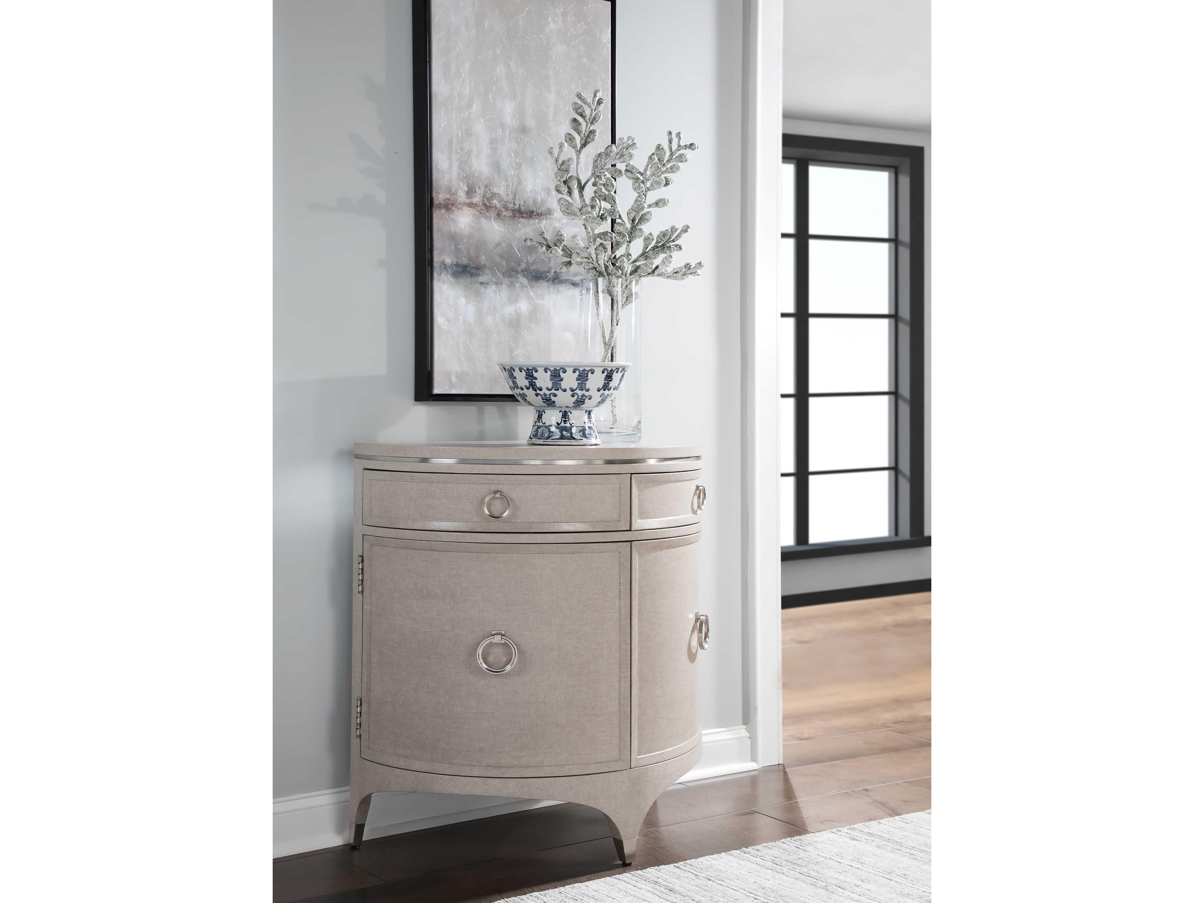 Artistica Zeitgeist Antique Linen Gray Accent Chest