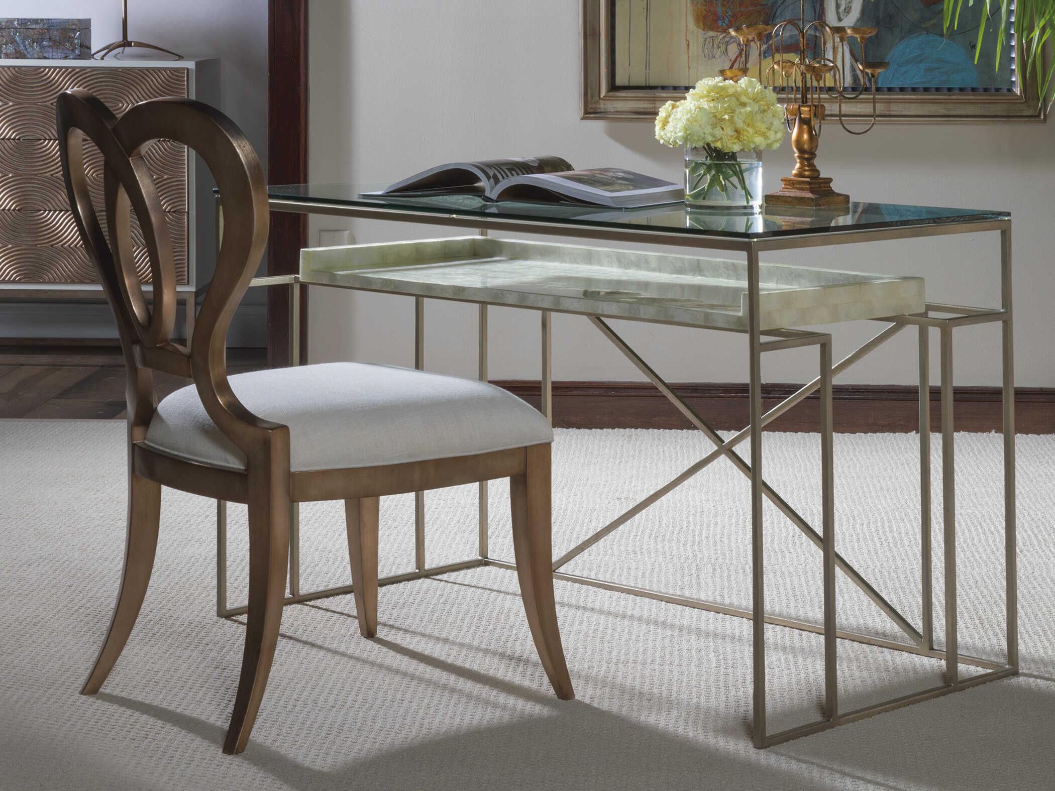 Artistica Cumulus Champagne Gray Writing Desk