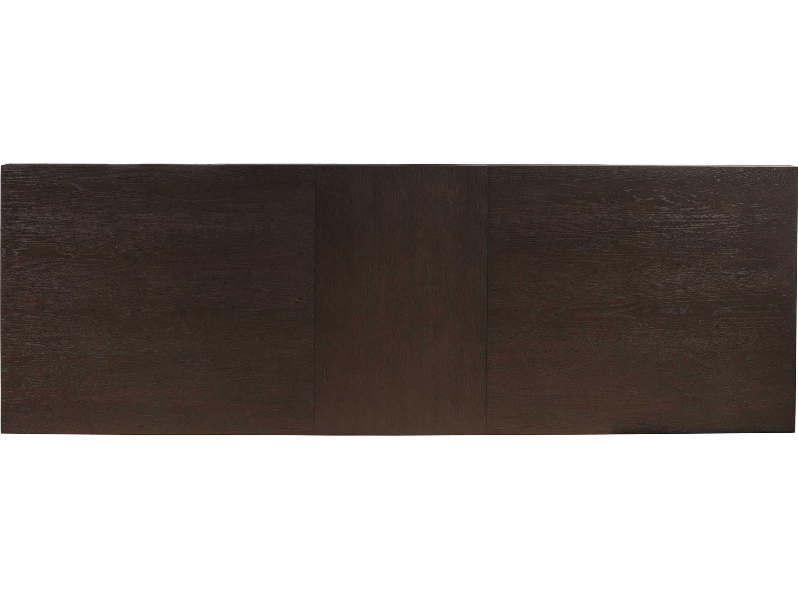 Artistica Verbatim Rectangular Wood Dark Brown Dining Table