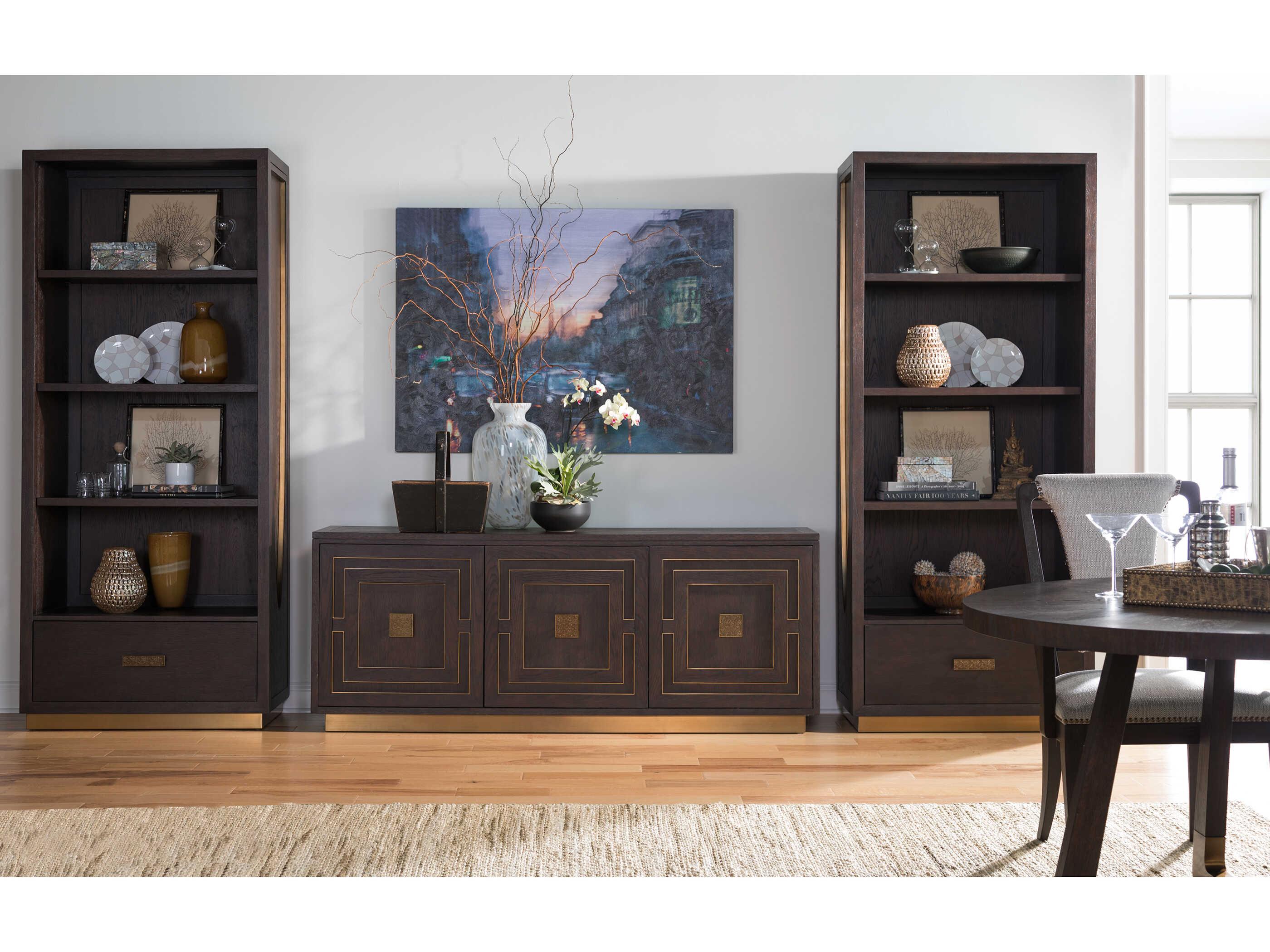 Artistica Verbatim 75" Dark Brown Media Console