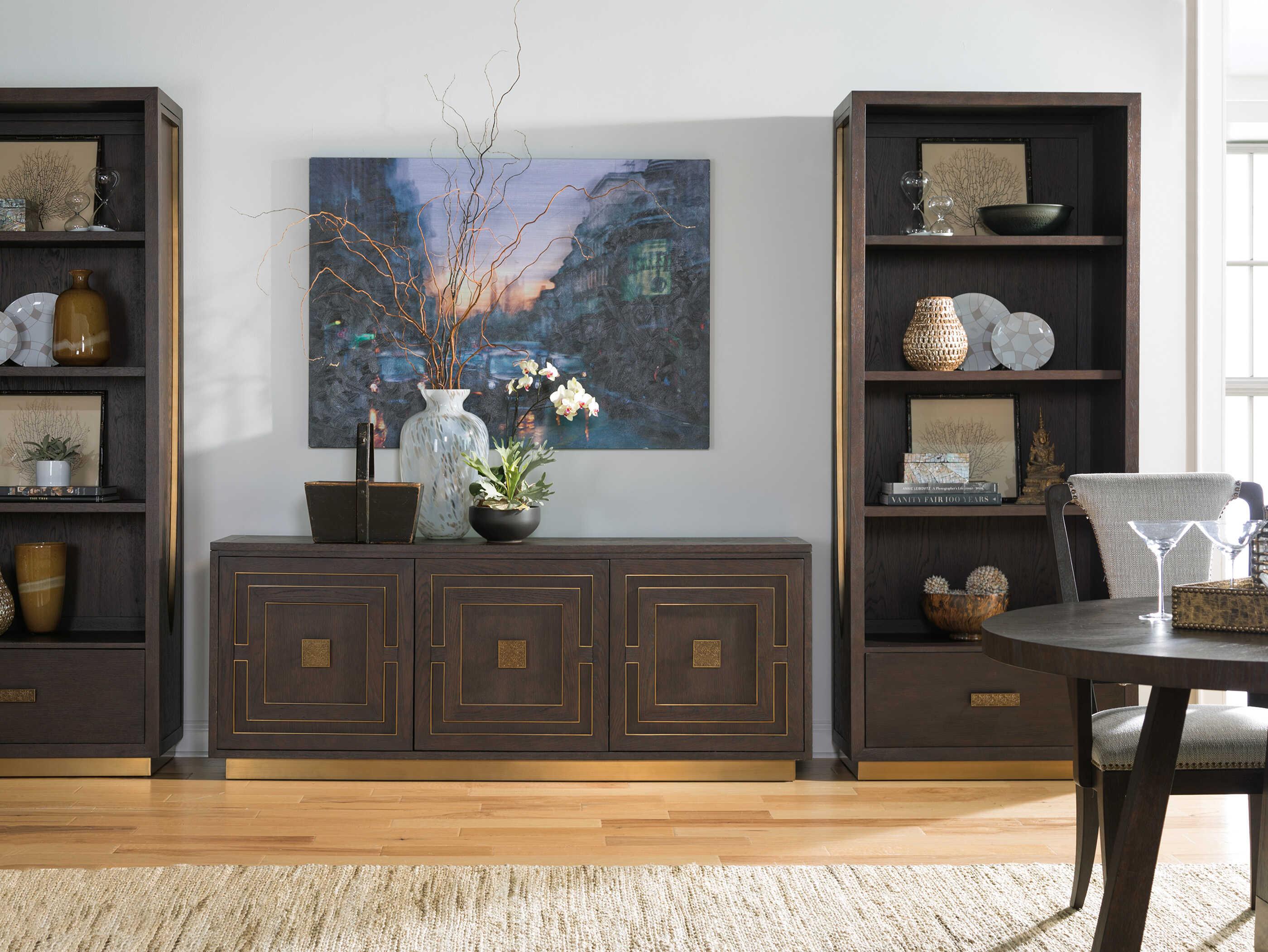 Artistica Verbatim 75" Dark Brown Media Console