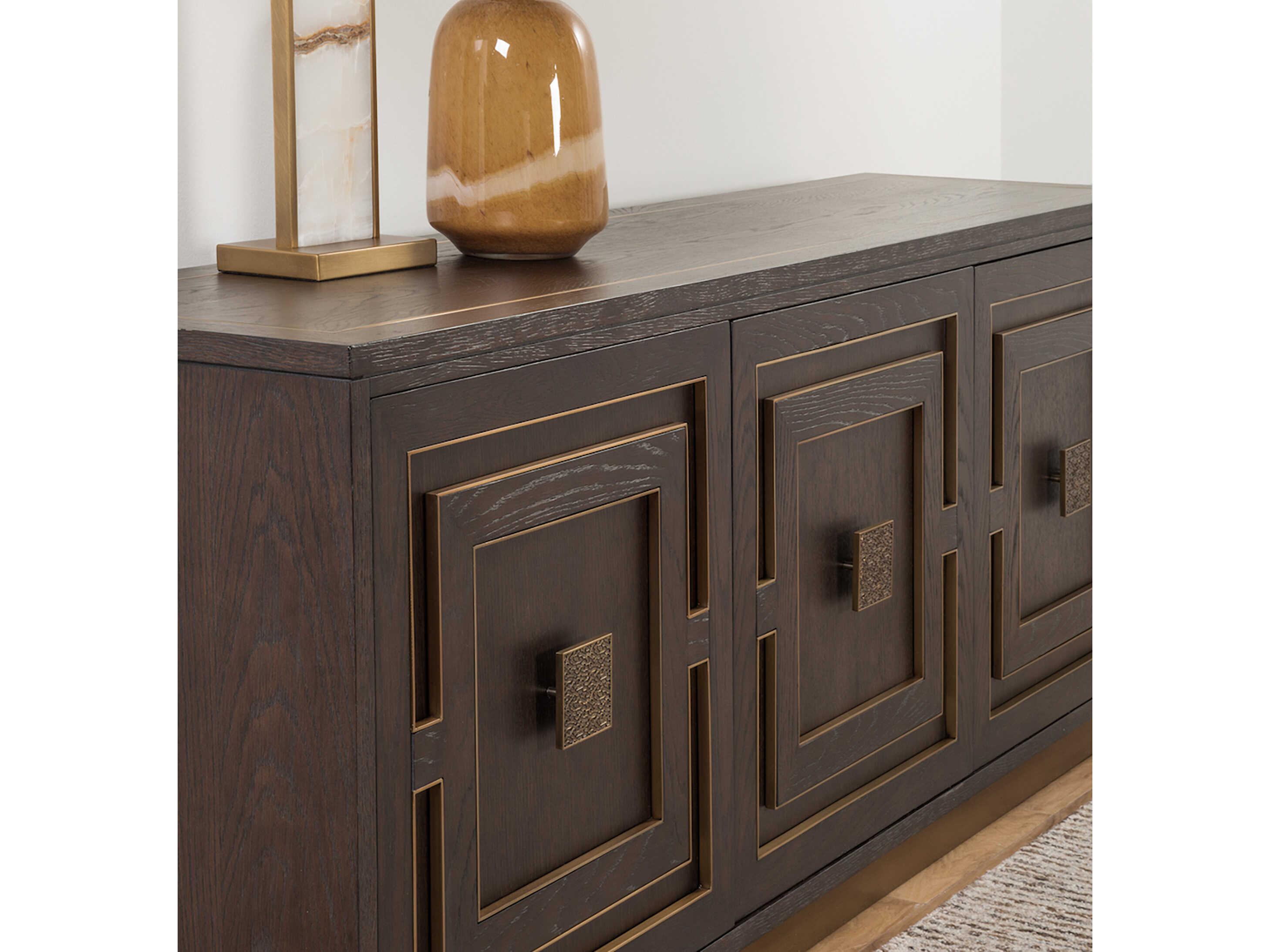 Artistica Verbatim 75" Dark Brown Media Console