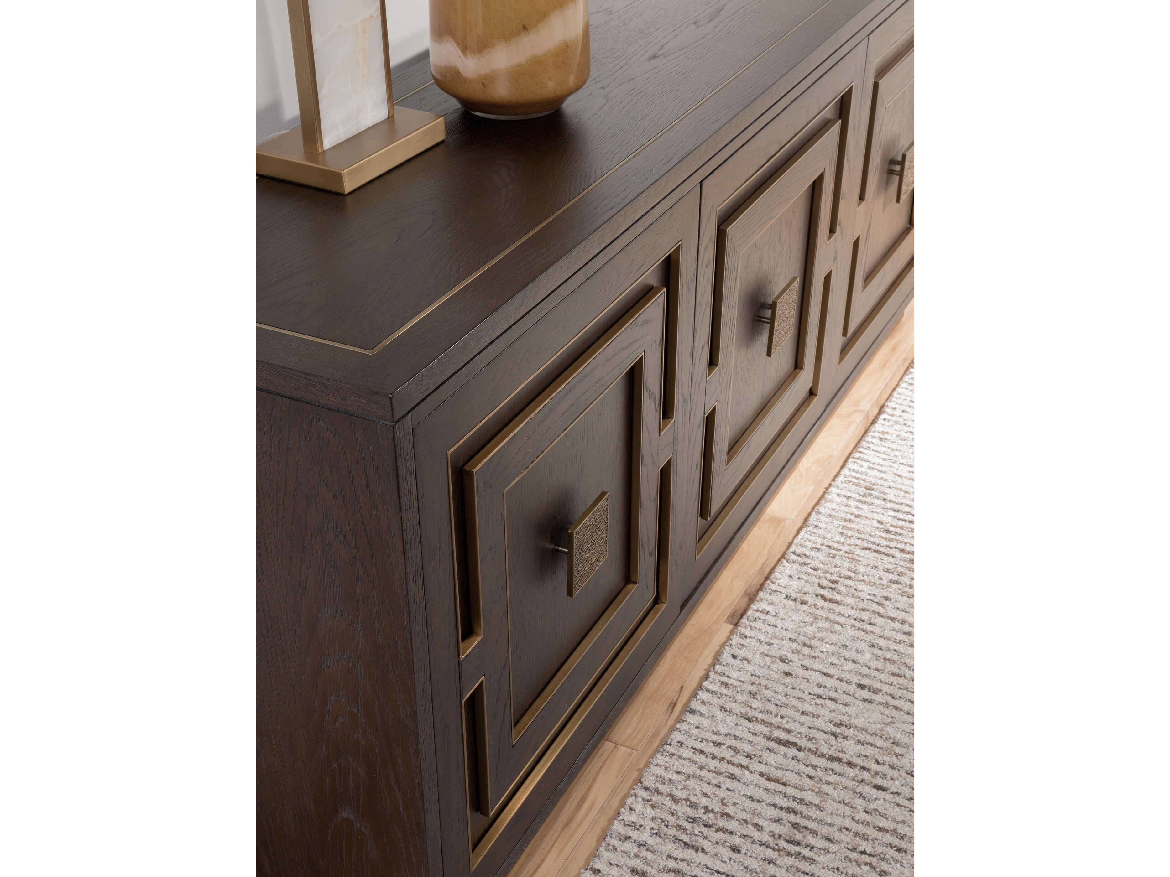Artistica Verbatim 100" Dark Brown Media Console